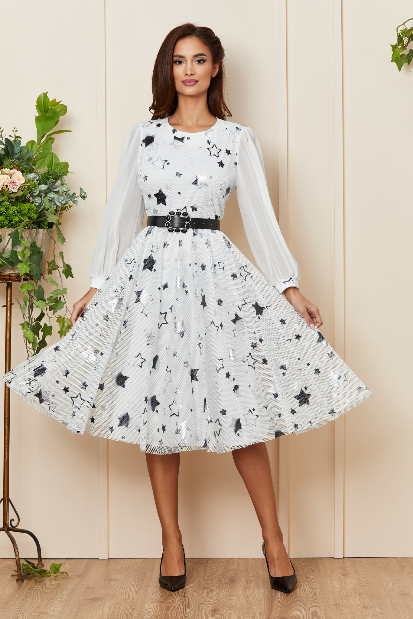 Rochie Maitreyi Alba Alba