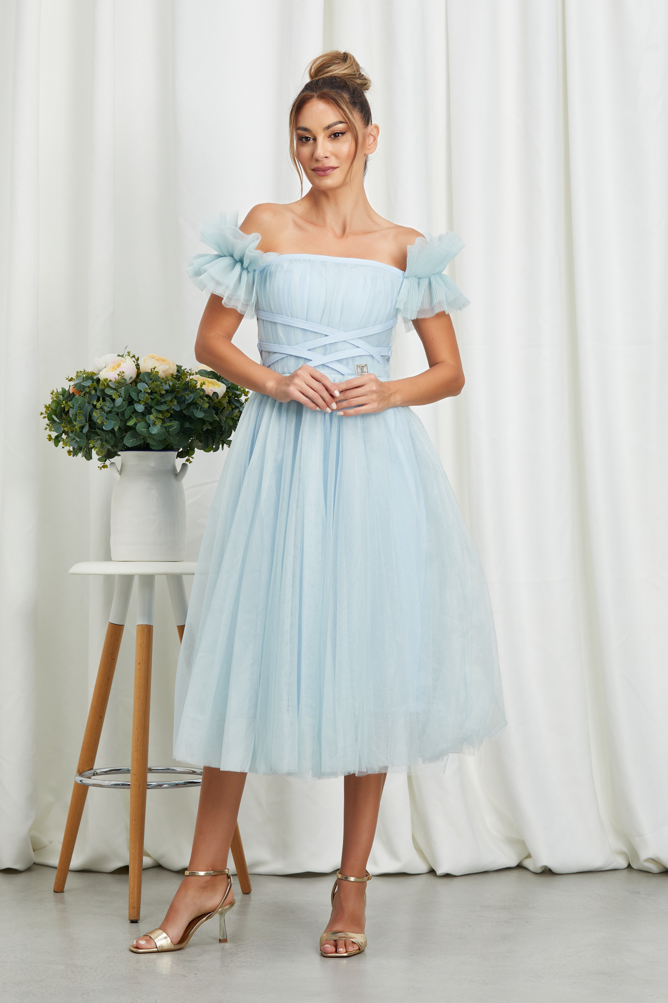 Rochie asmina bleu