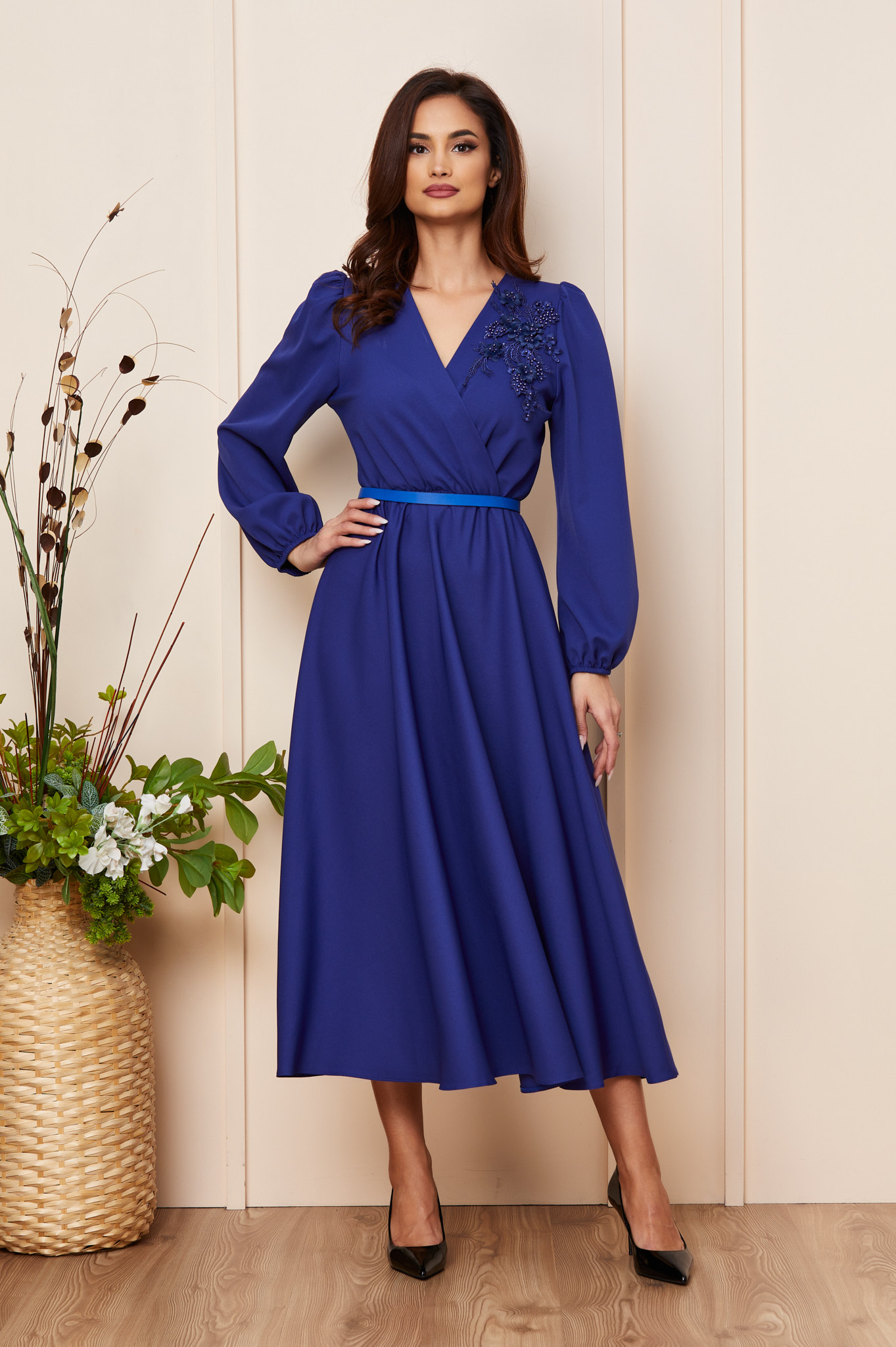 Rochie isabella bleumarin