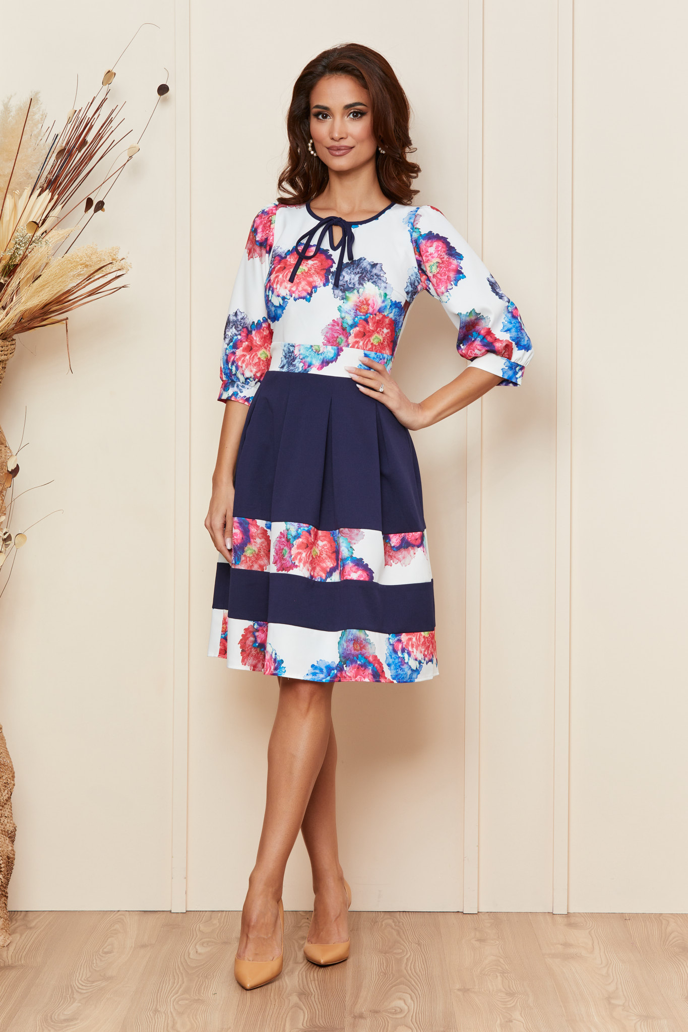 Rochie moze demy bleumarin