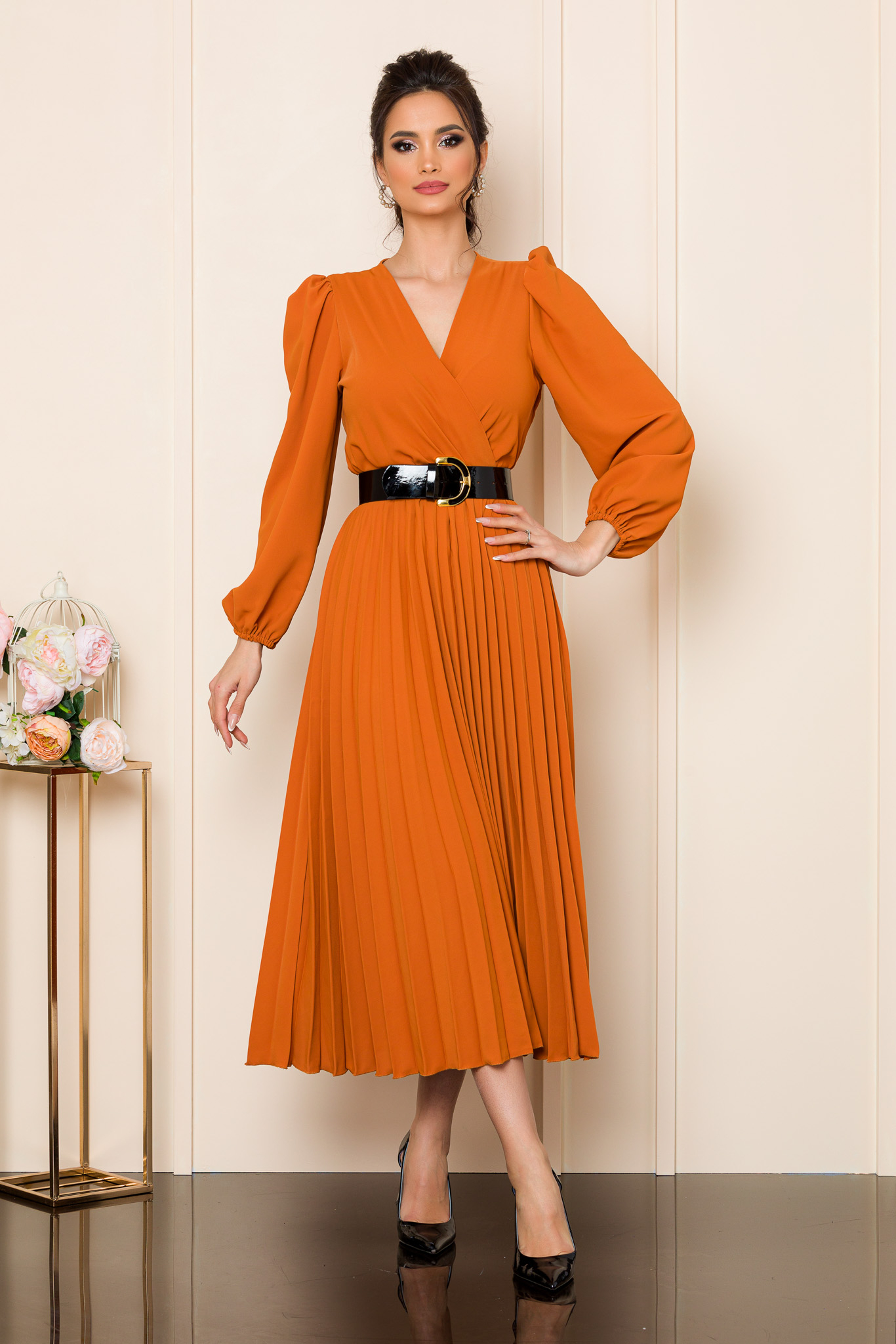 Rochie malina caramizie