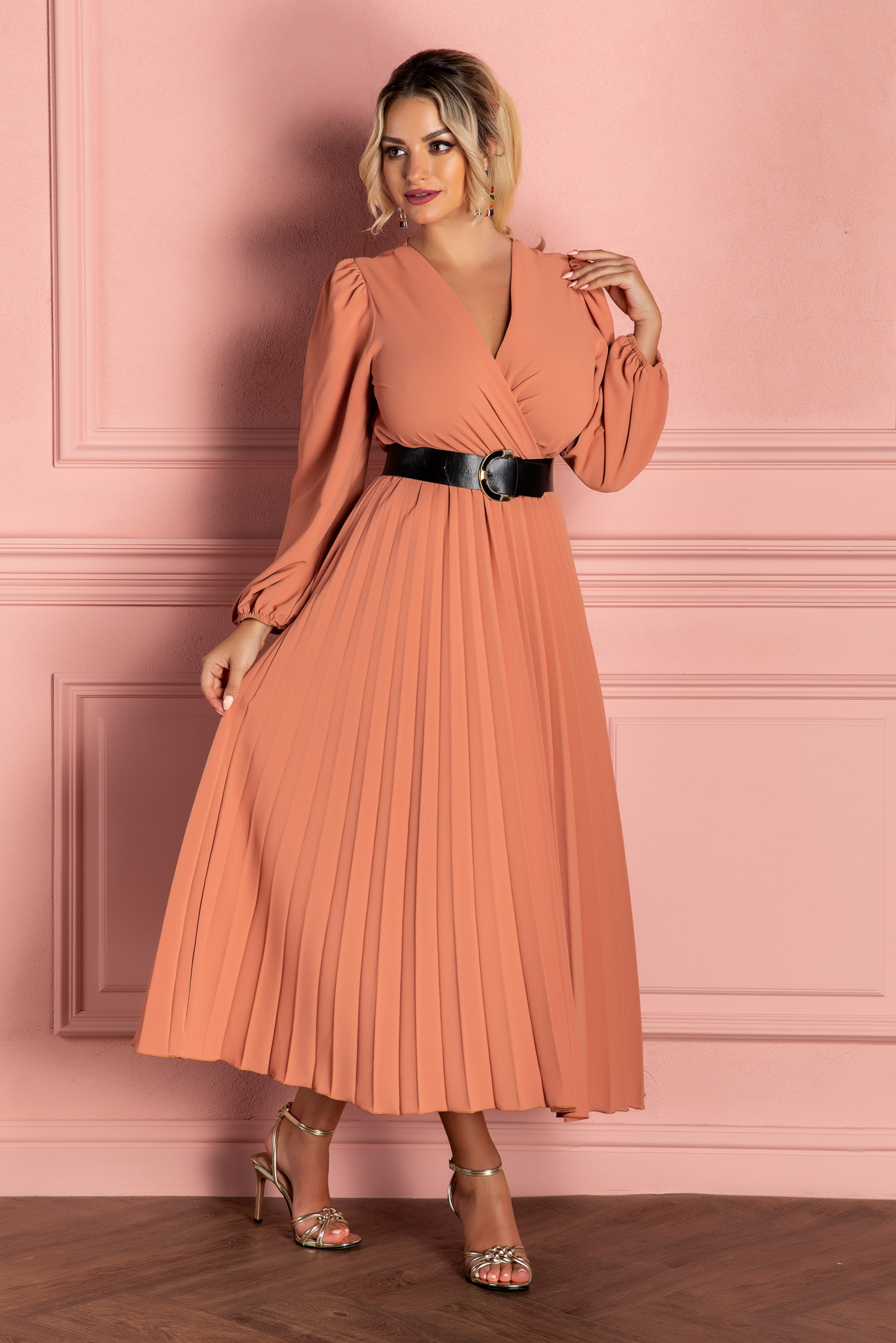 Rochie malina caramizie