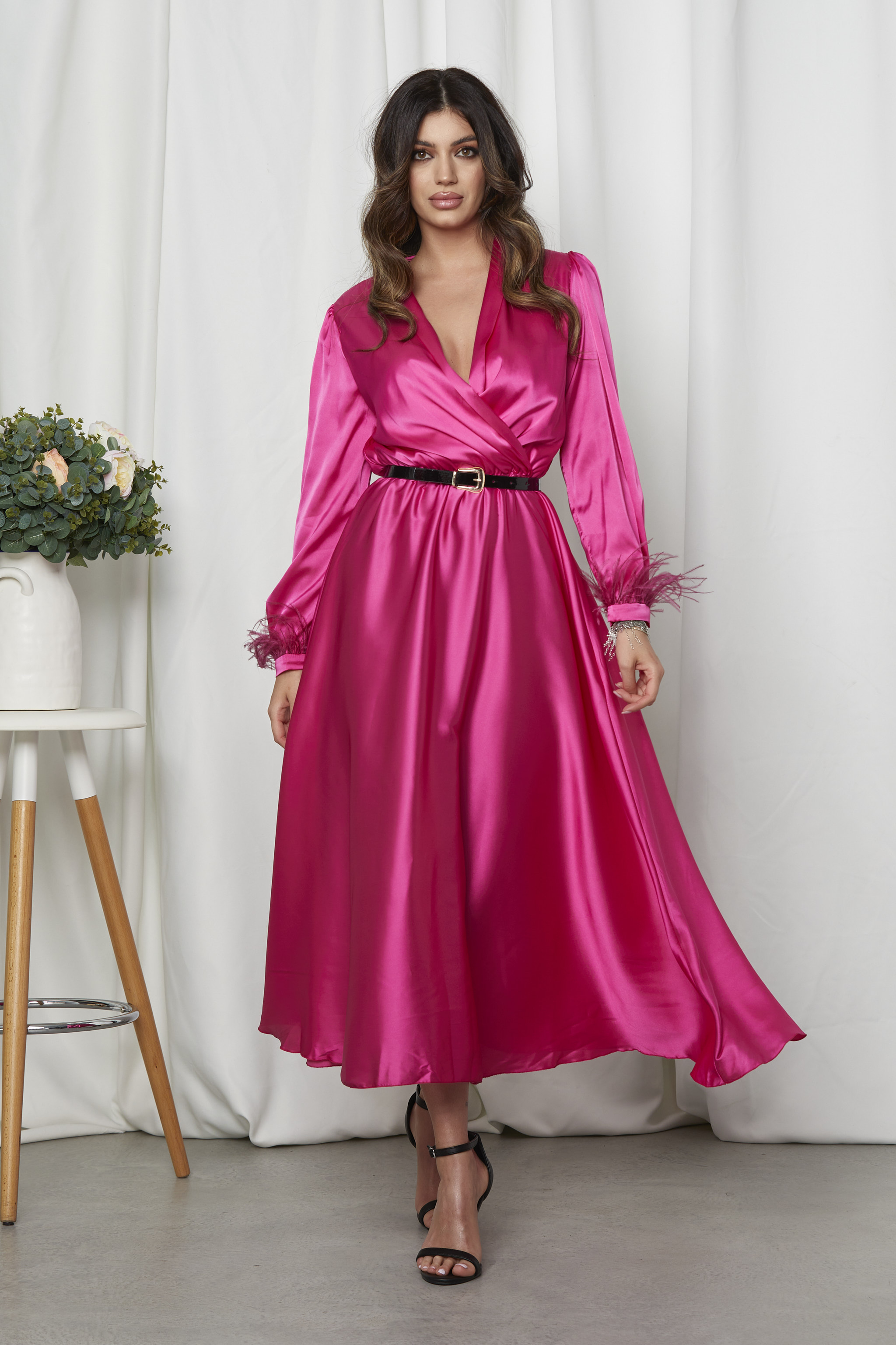 Rochie margo ciclam