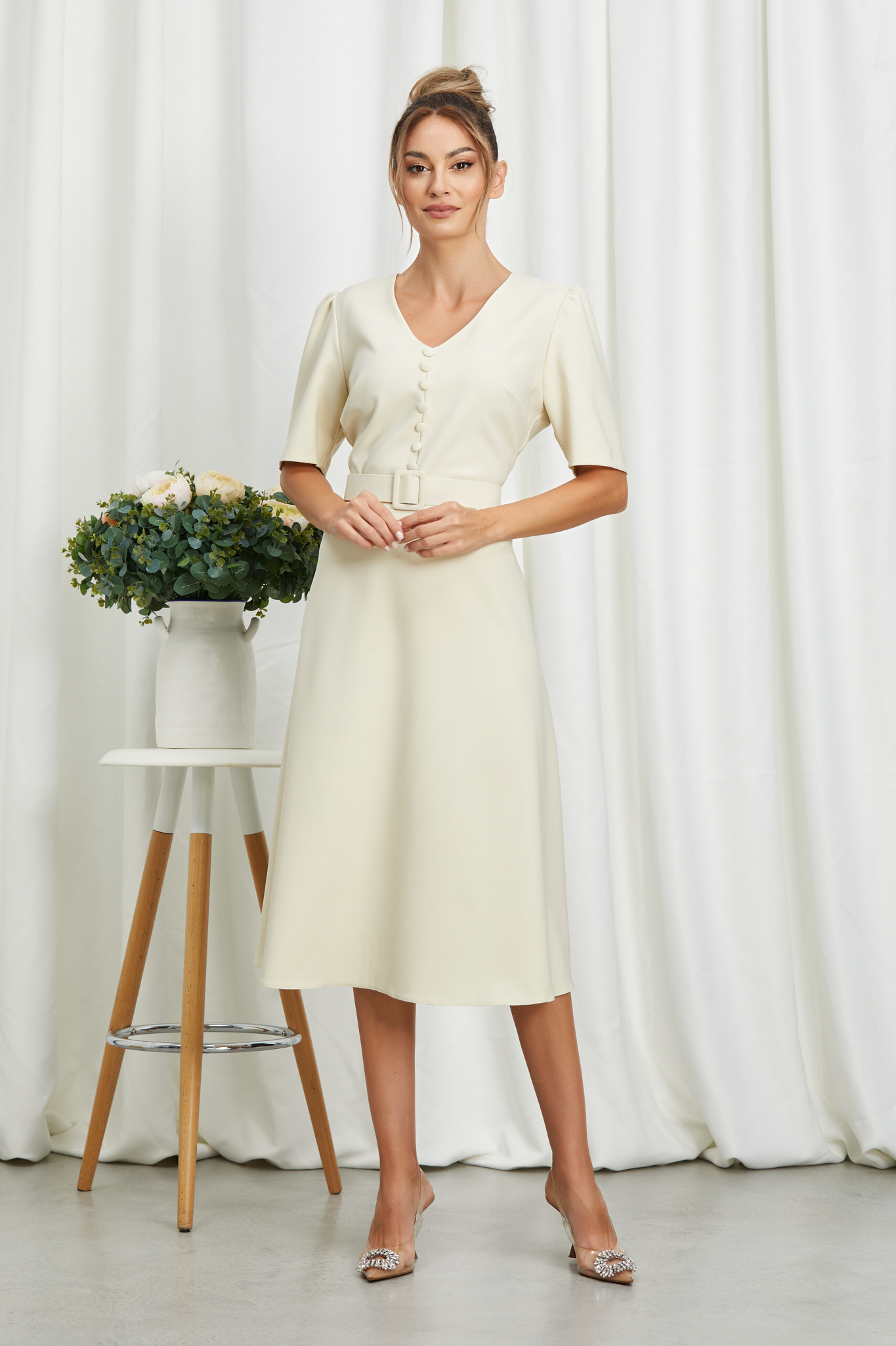 Rochie amira crem