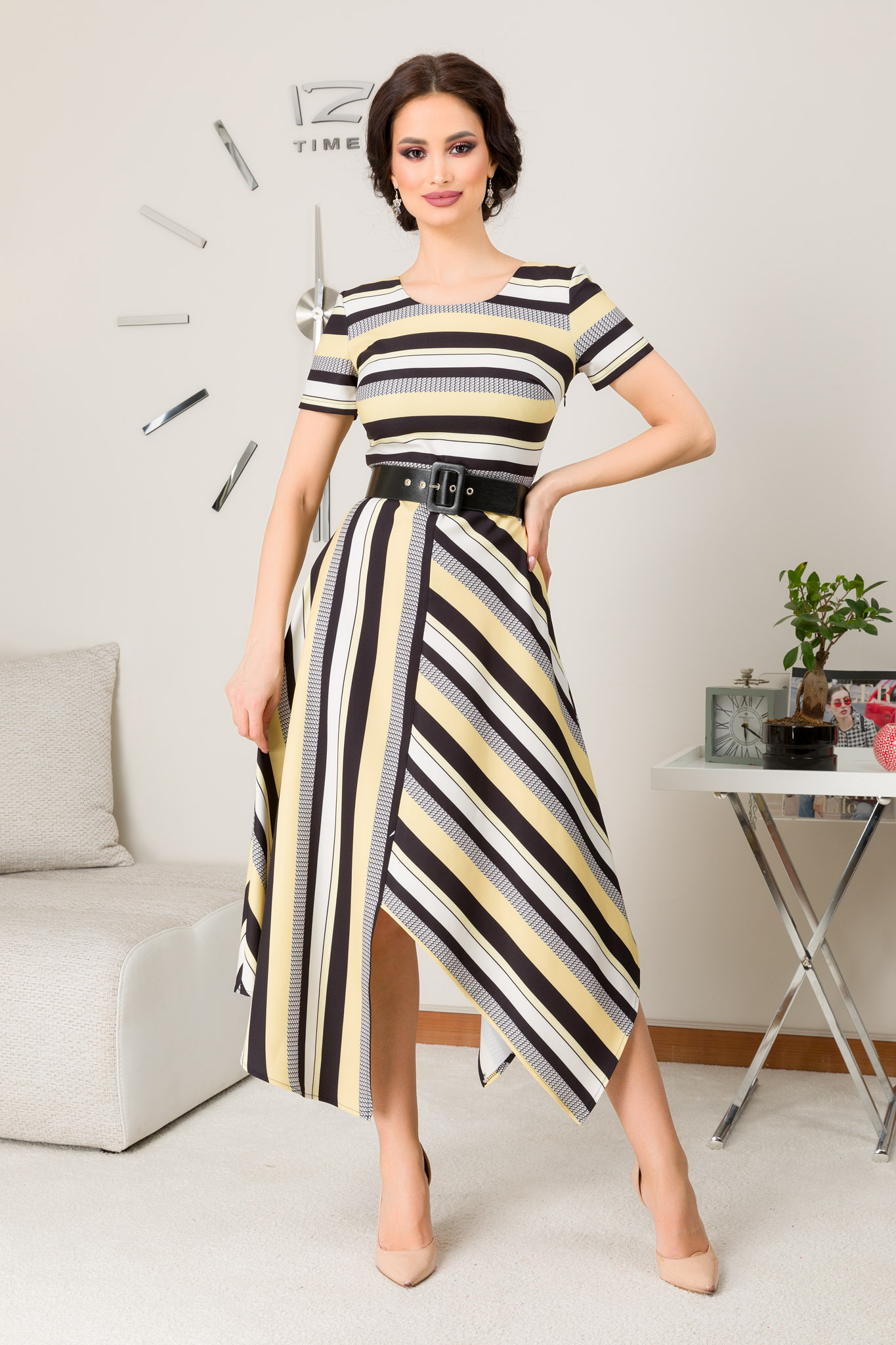 Rochie Paige Galbena