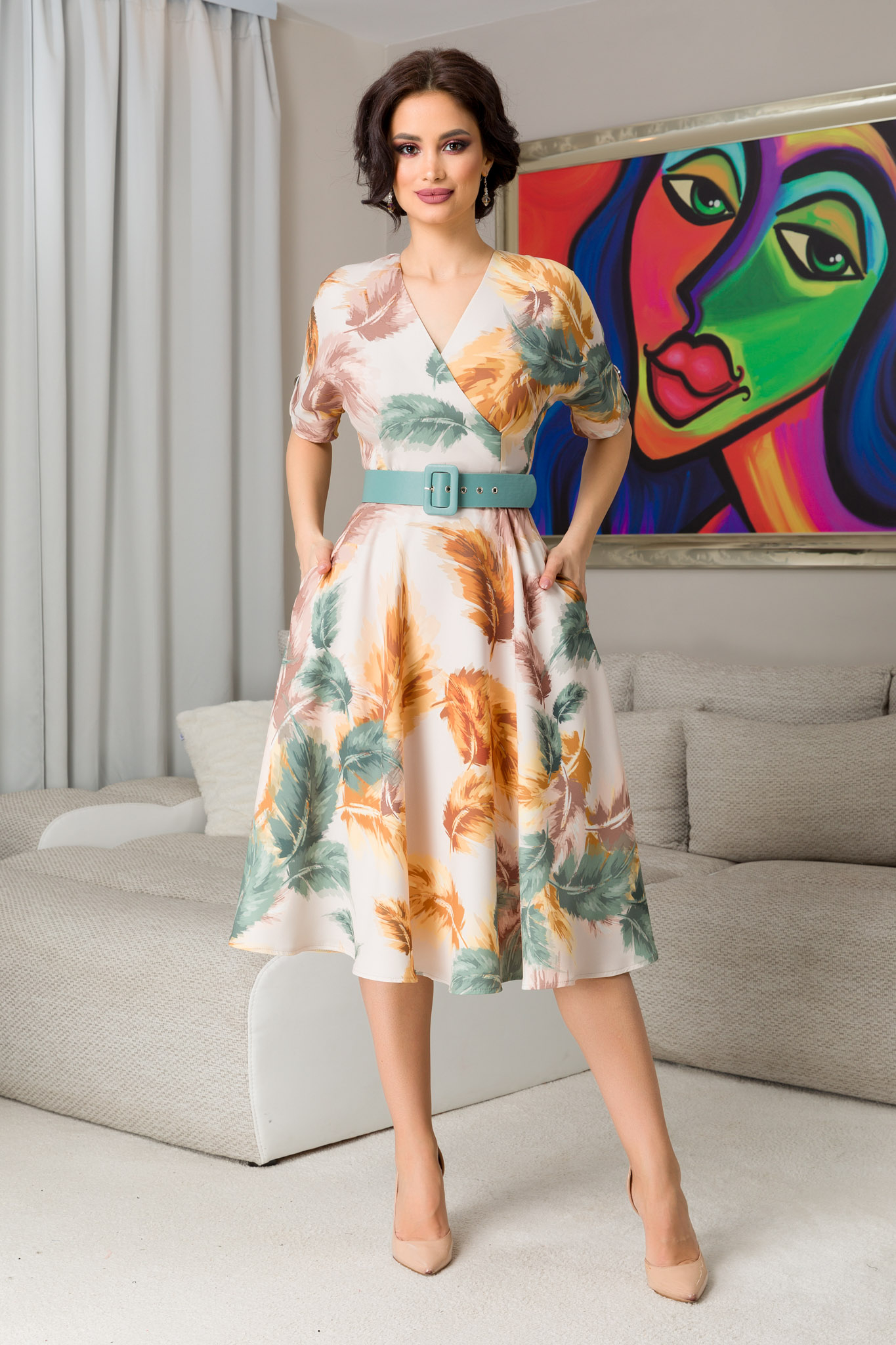 Rochie selya vernil