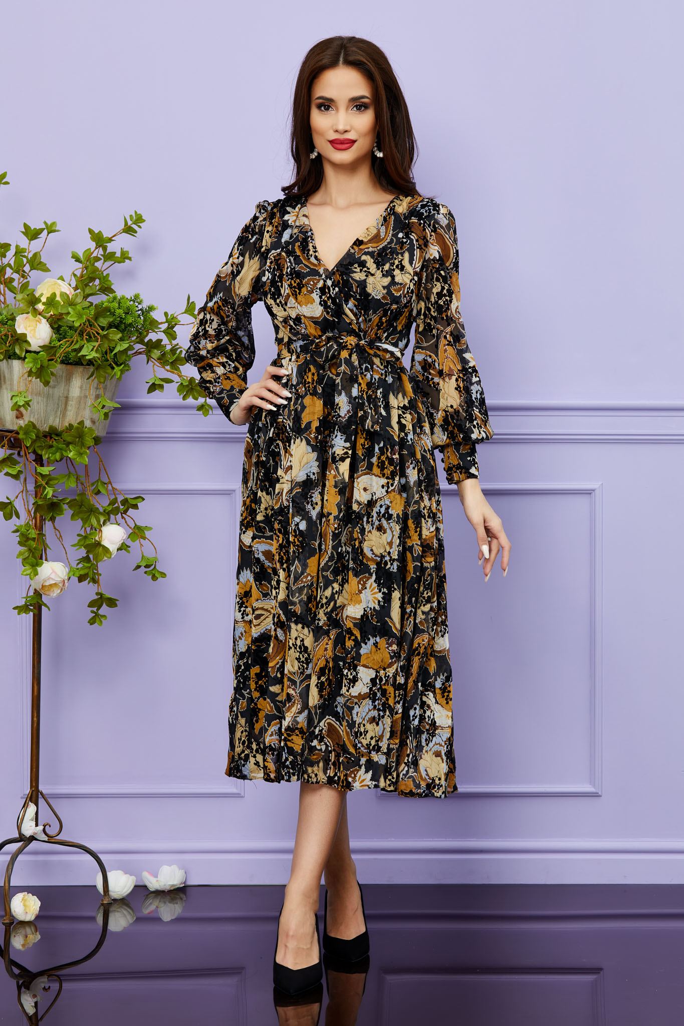 Rochie adelaide neagra