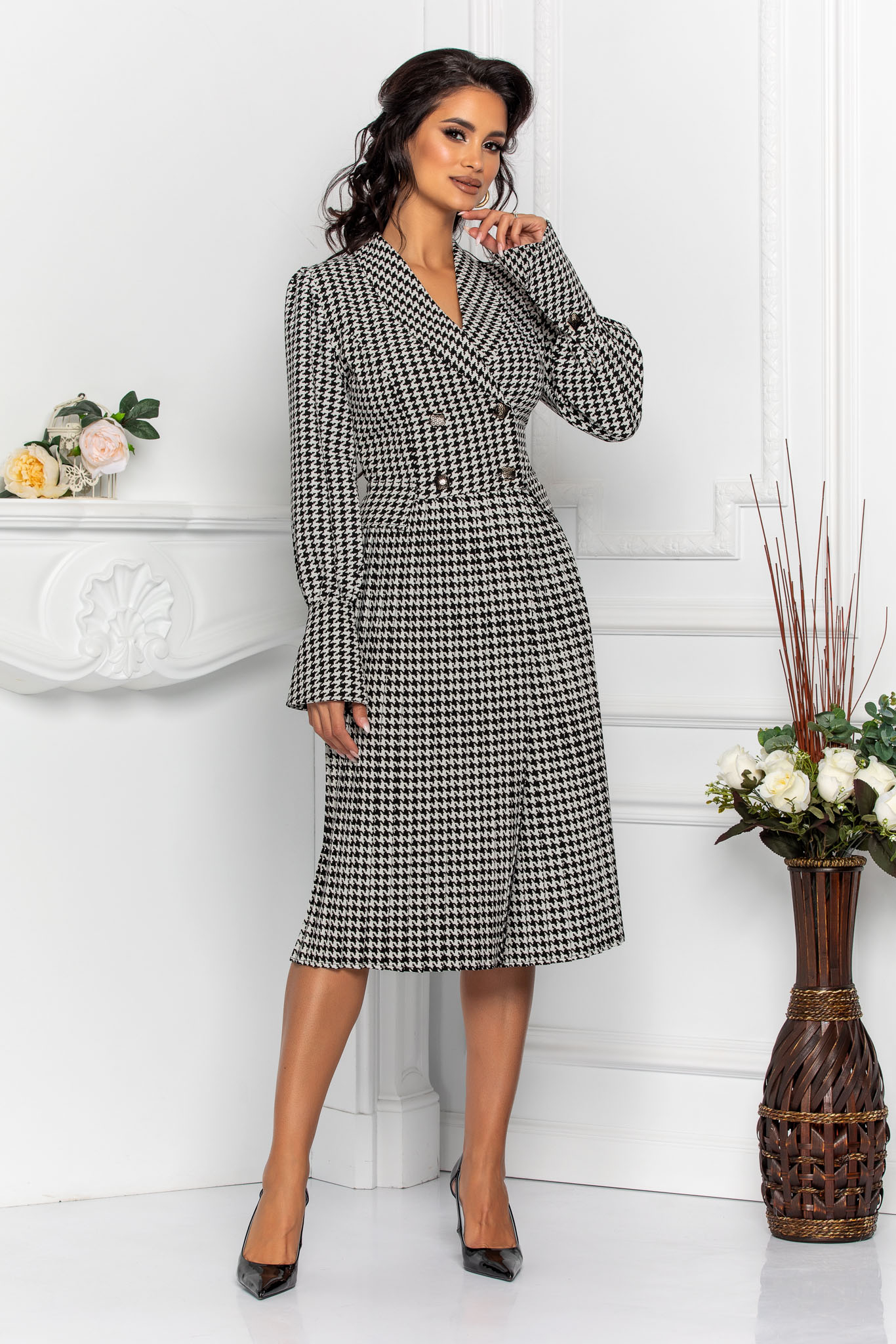 Rochie margott bicolora 