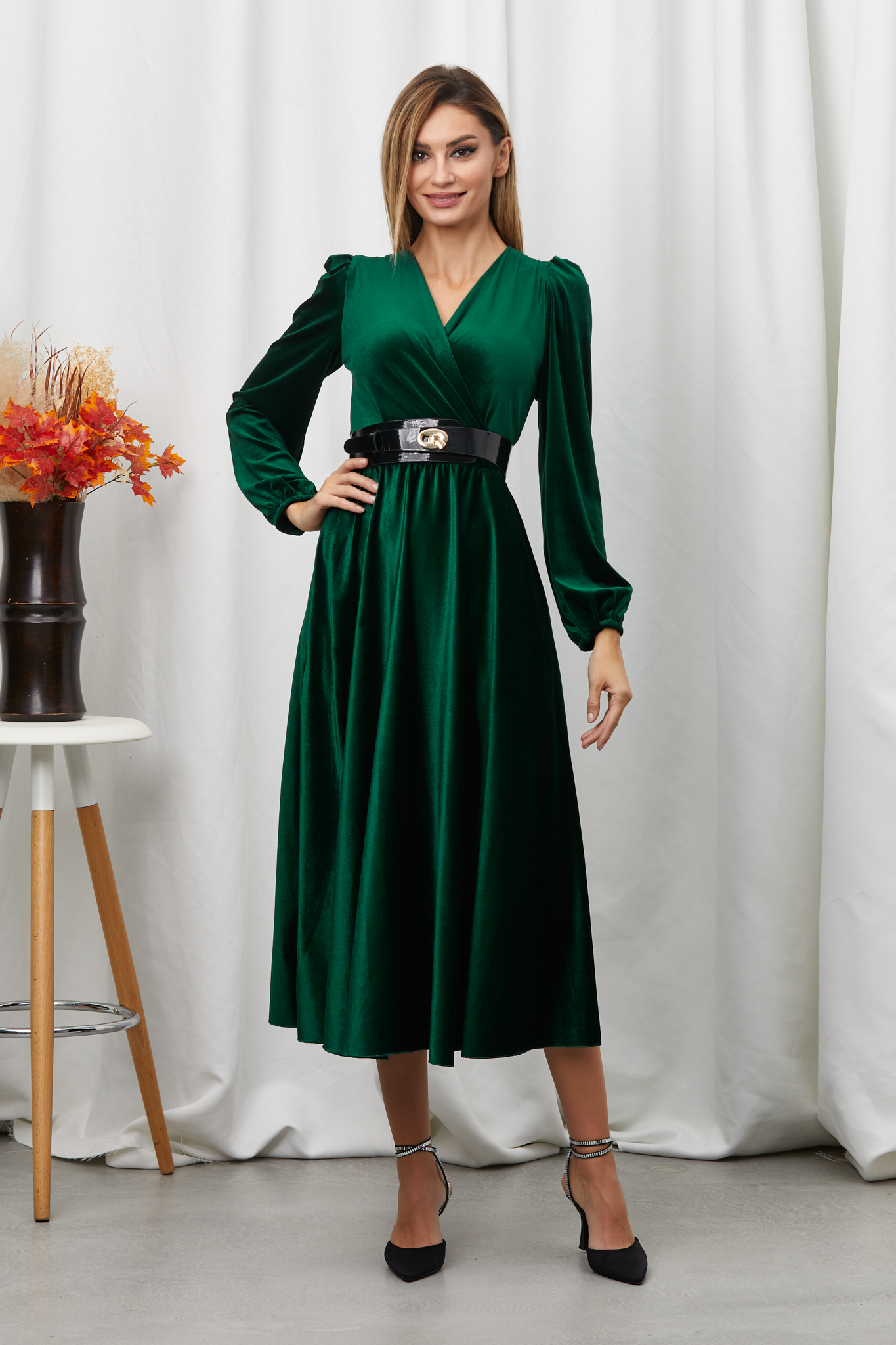 Rochie janine verde