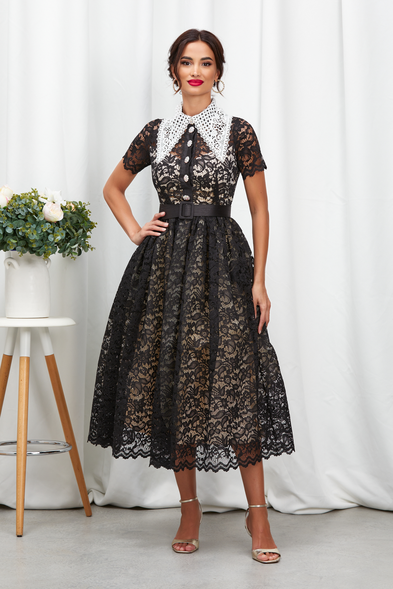 Rochie Iliada Neagra image6