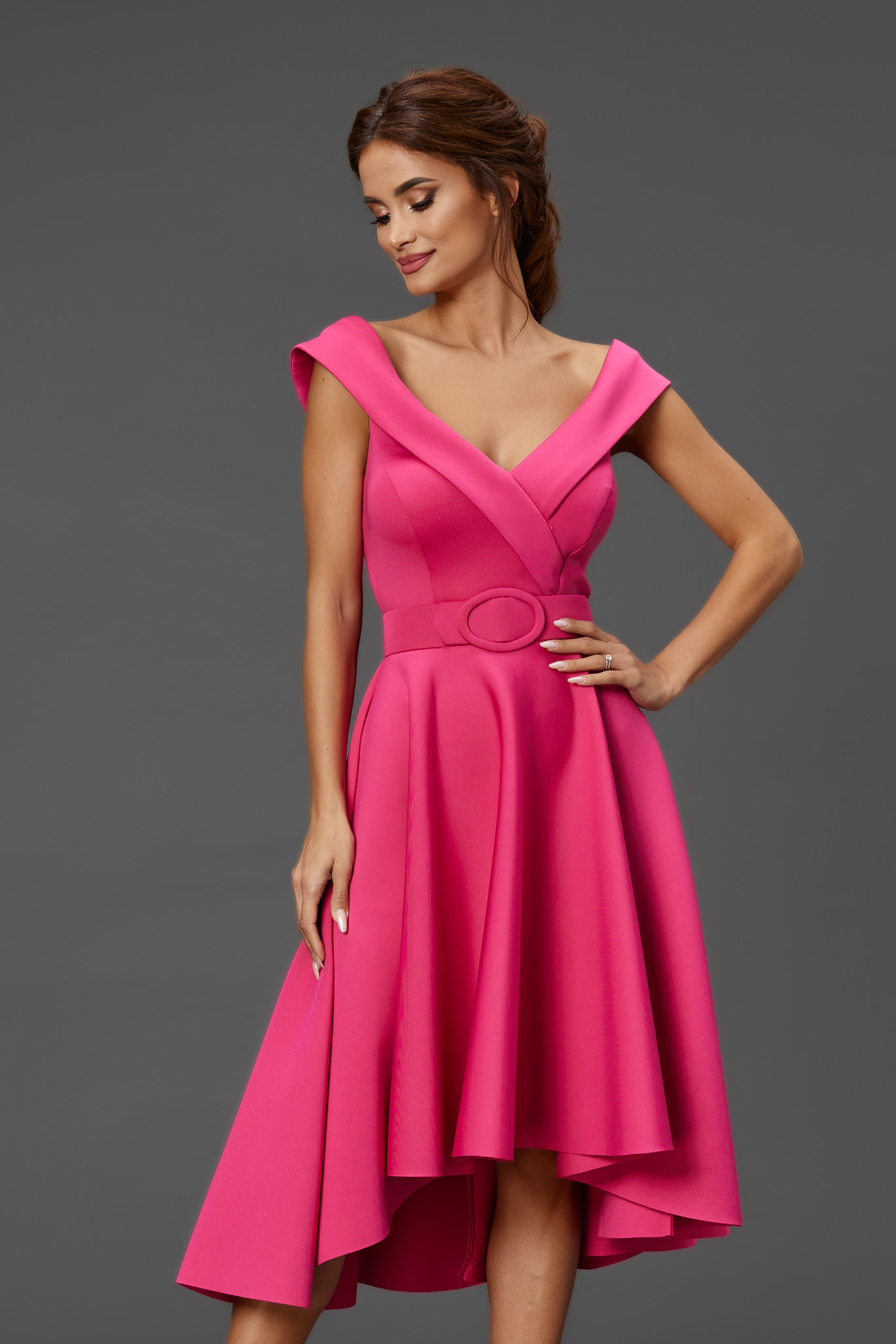 Rochie Patrizia Fucsia 
