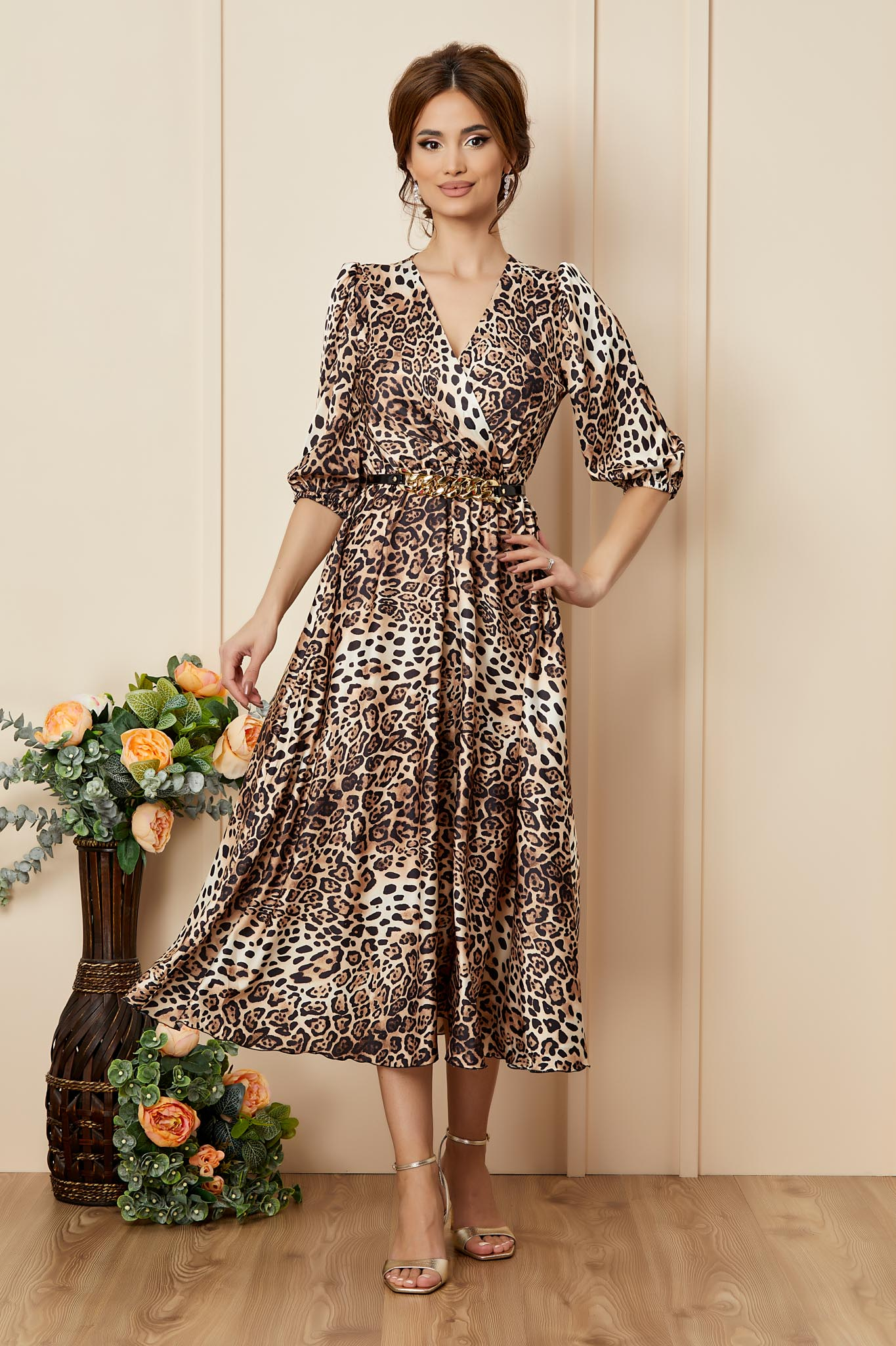 Rochie yolanda animal print