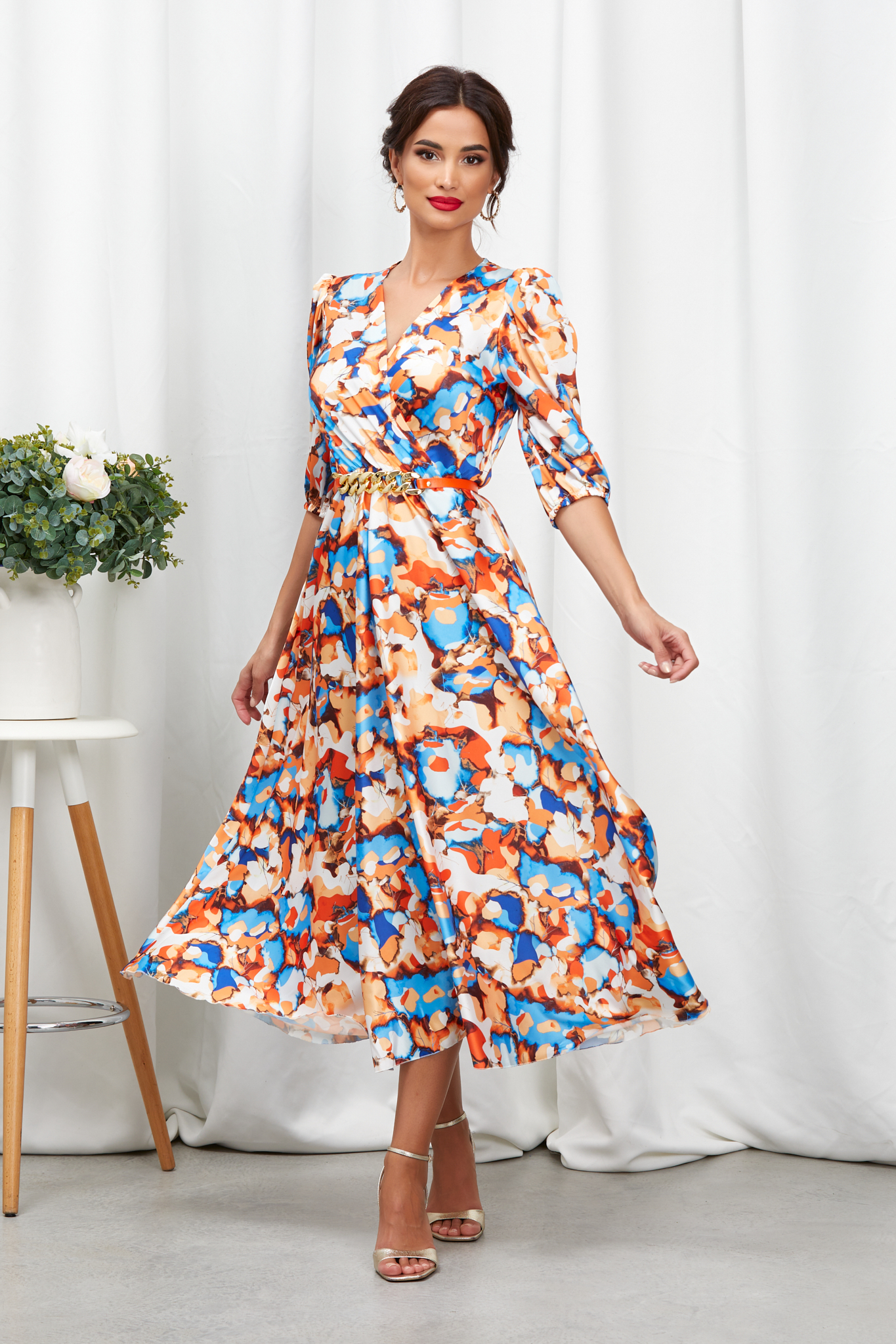 Rochie Yolanda Multi Floral image5