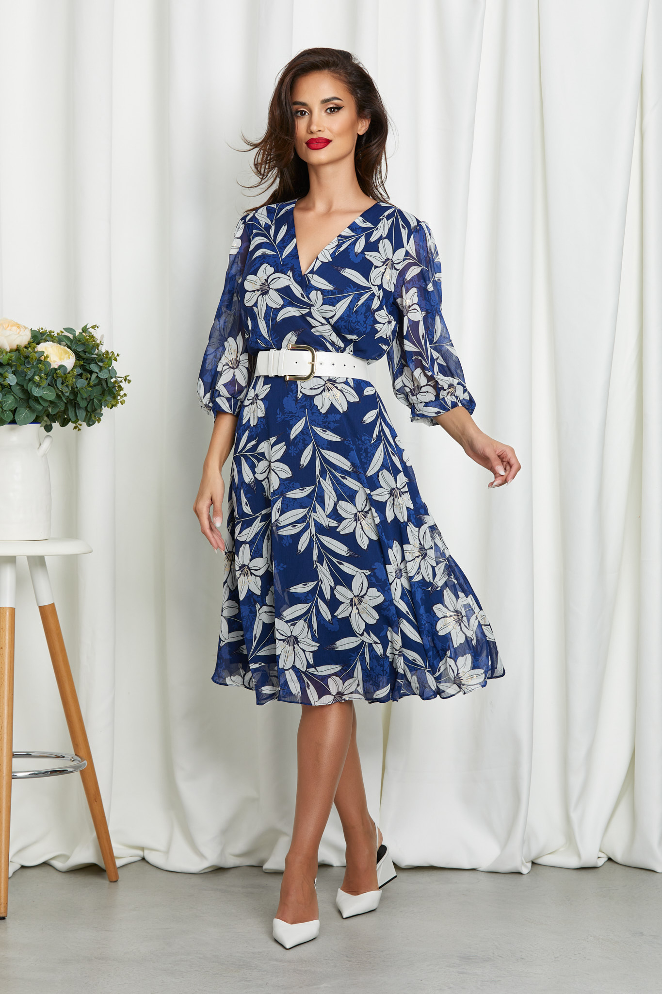 Rochie molly albastra