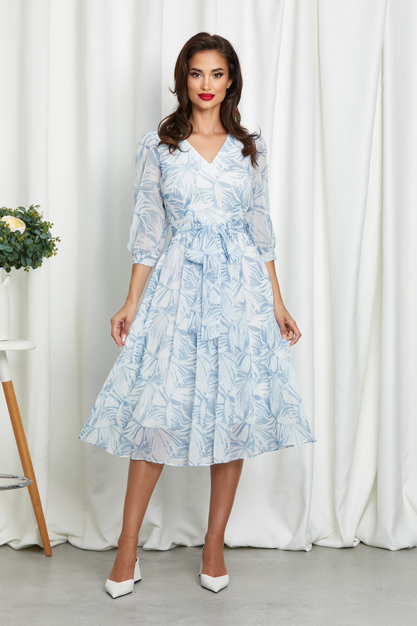 Poze Rochie Yara Bleu zonia.ro 