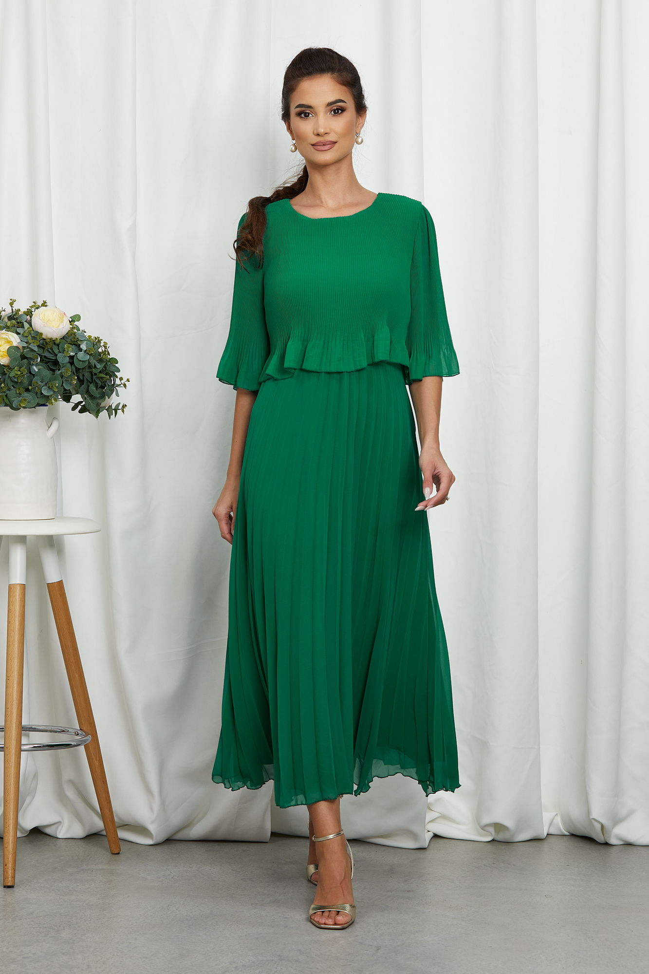 Rochie valentina verde