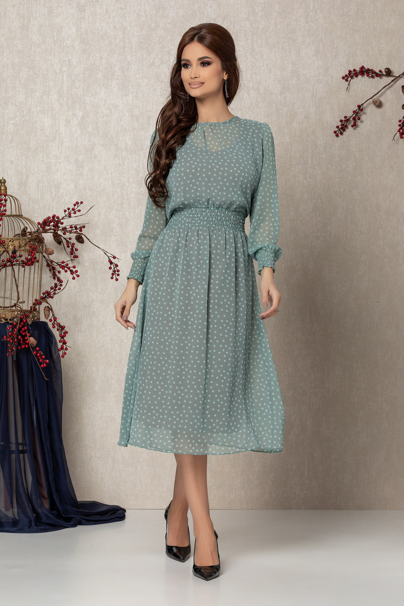 Rochie leona vernil