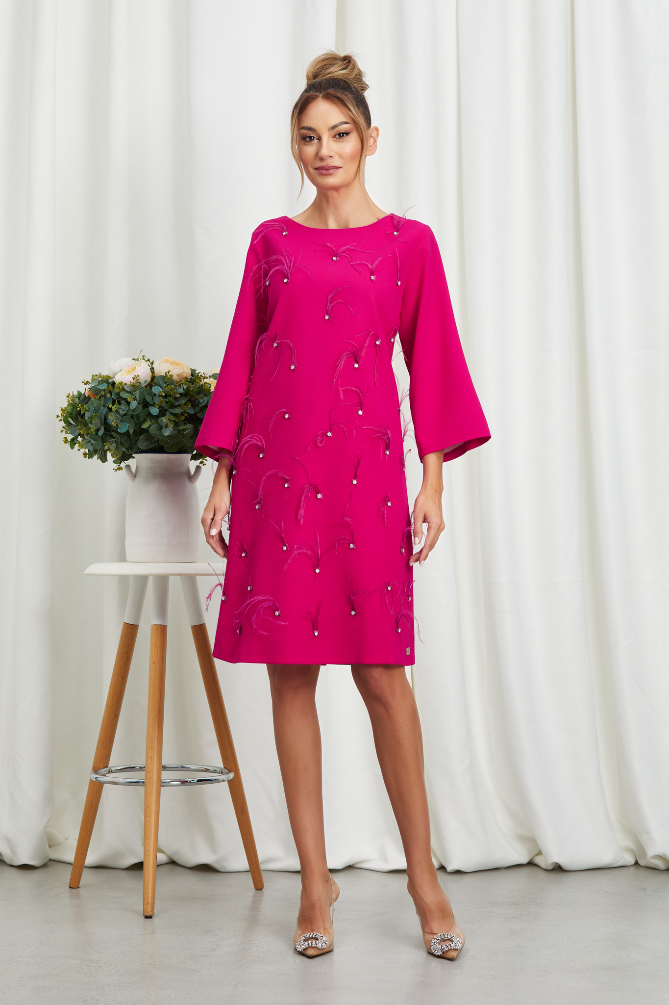 Rochie nara fucsia