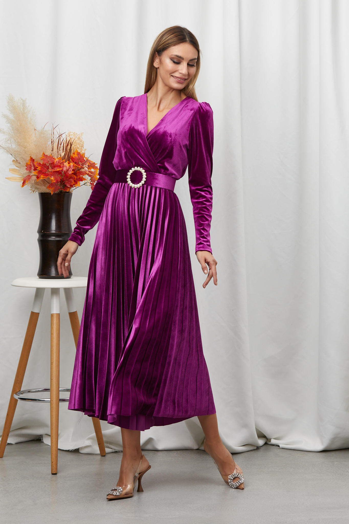 Rochie Giorgia Fucsia