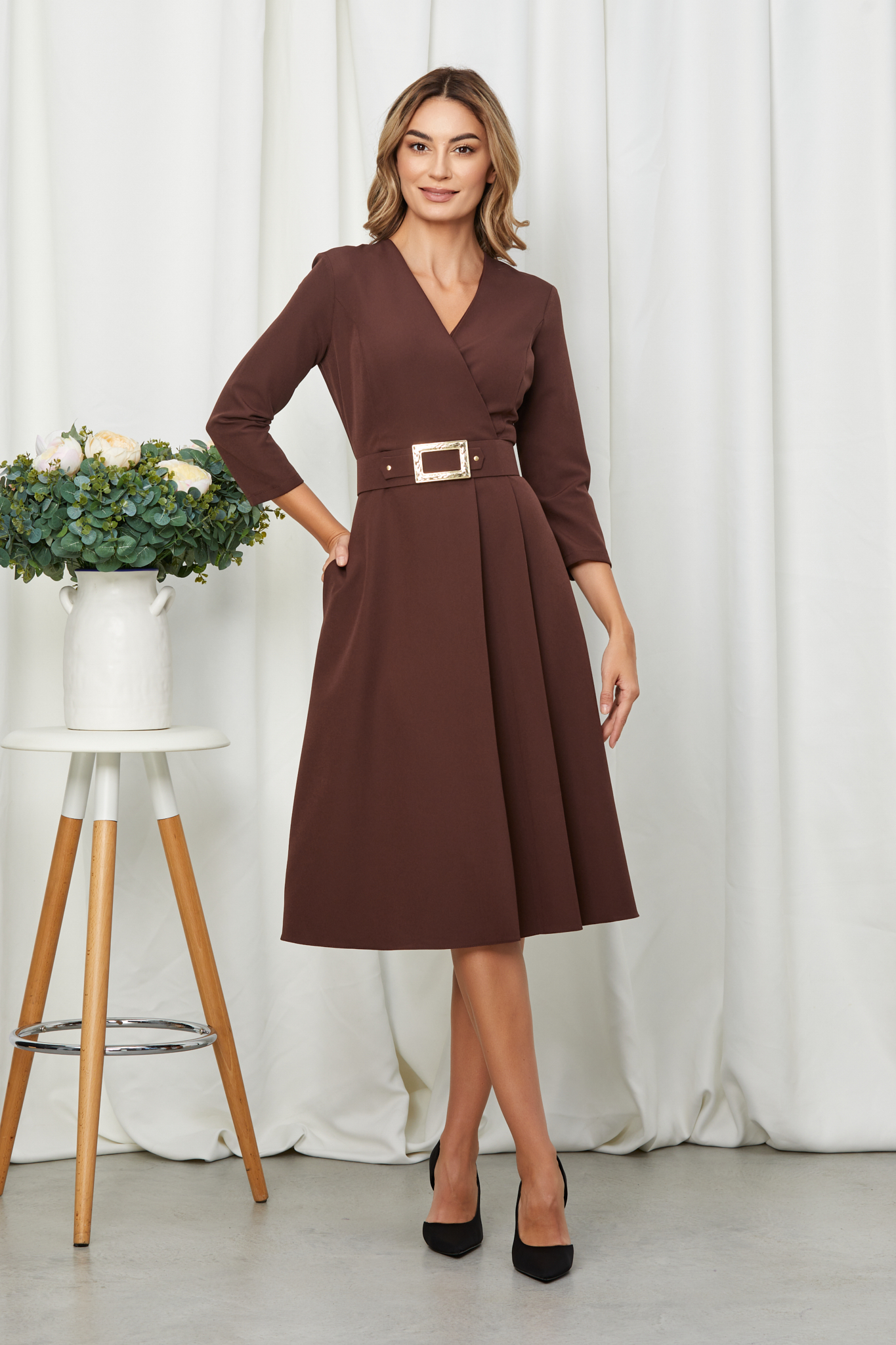 Rochie kemy maro