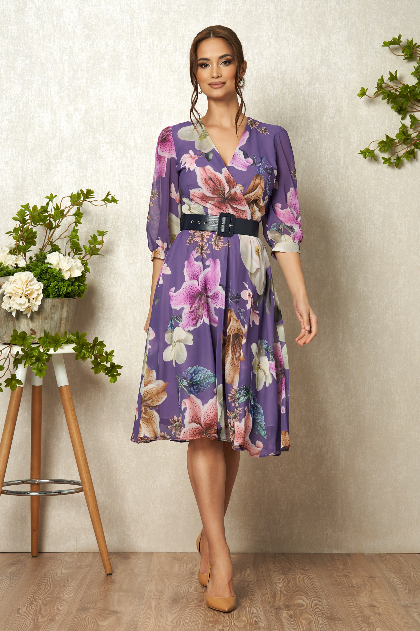 Rochie sinthia mov