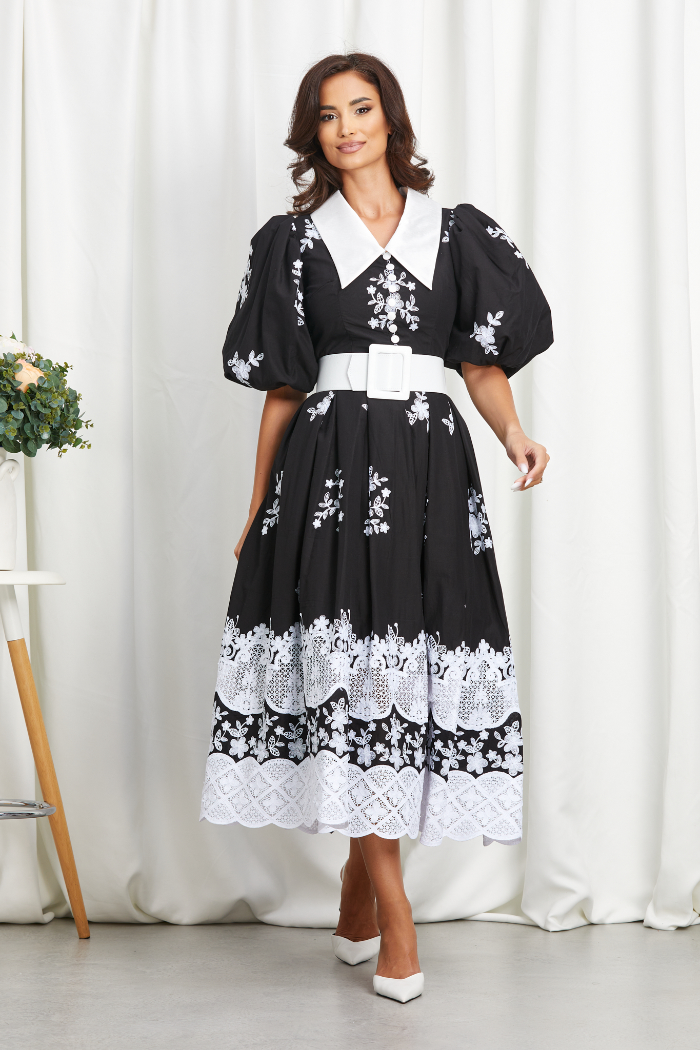 Poze Rochie Vicenzia Neagra zonia.ro 