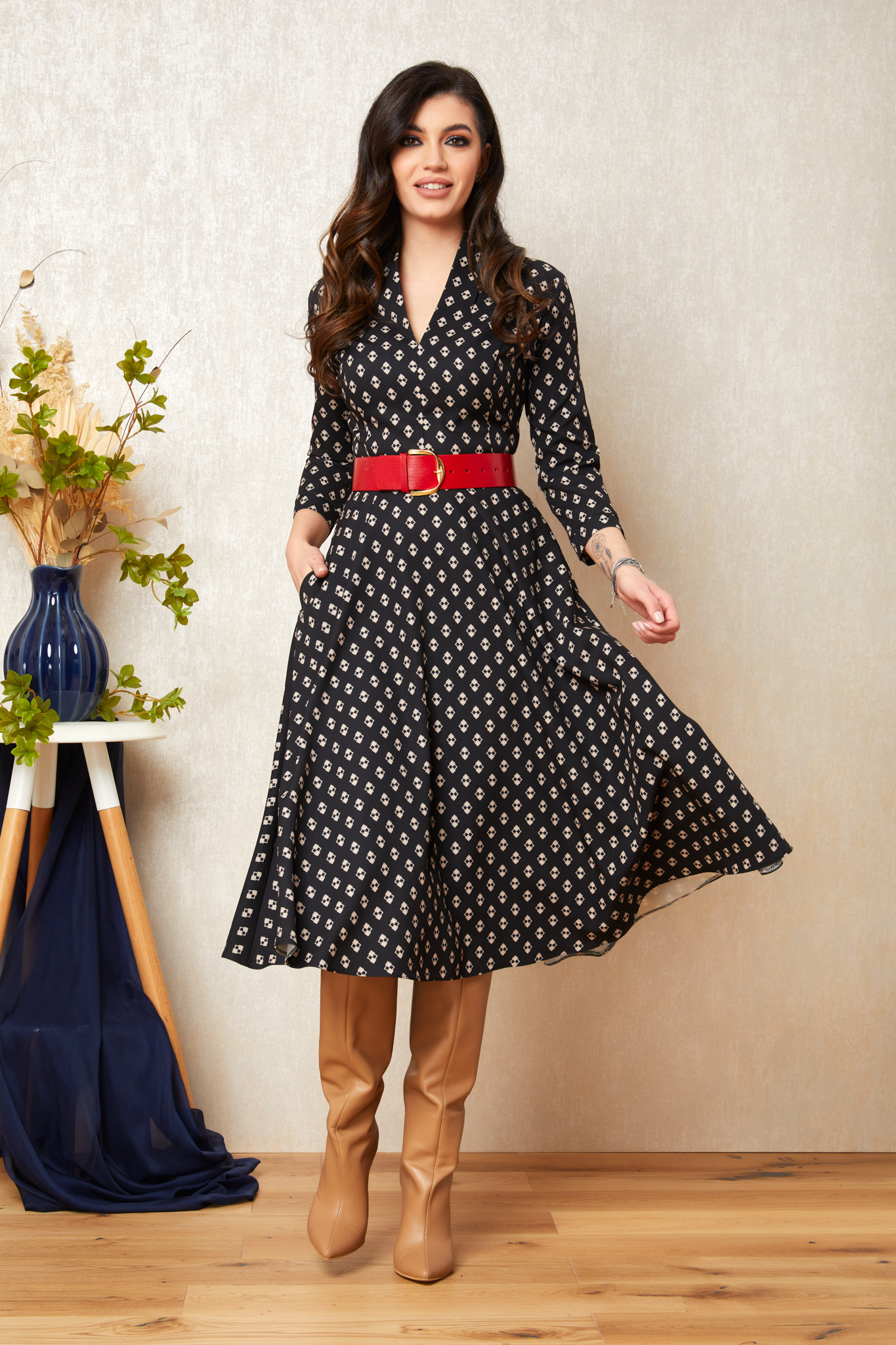 Rochie marlow neagra 