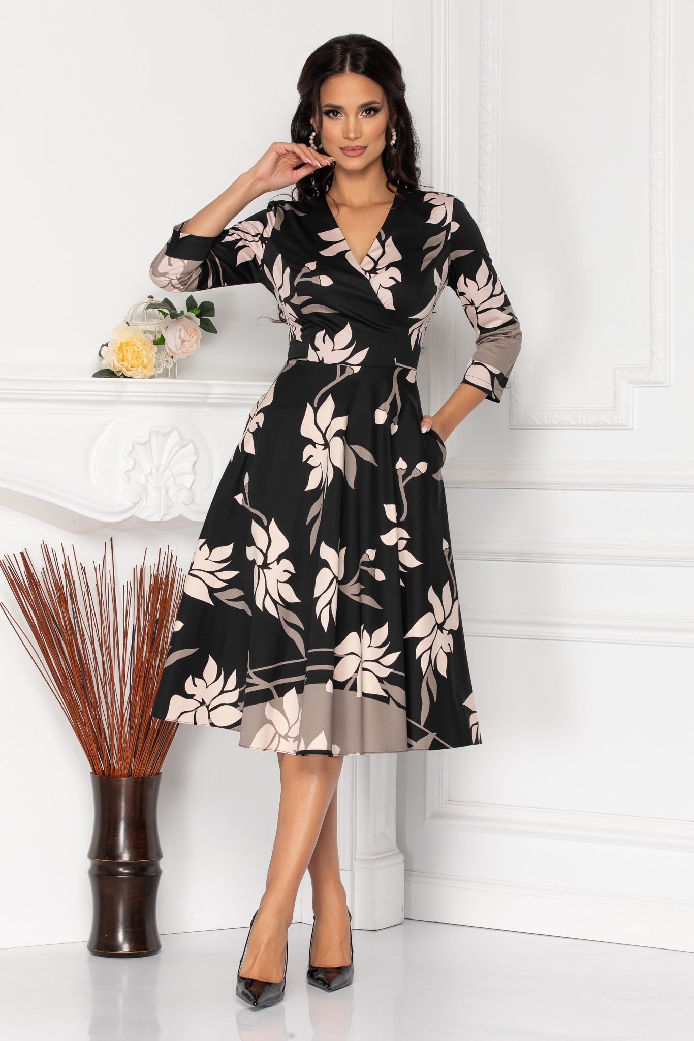 Rochie penelope neagra