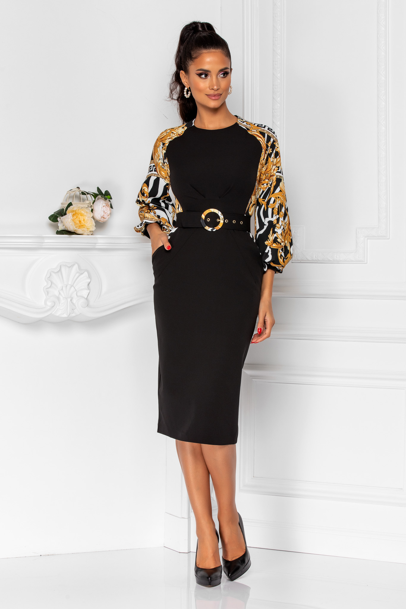 Rochie karol neagra