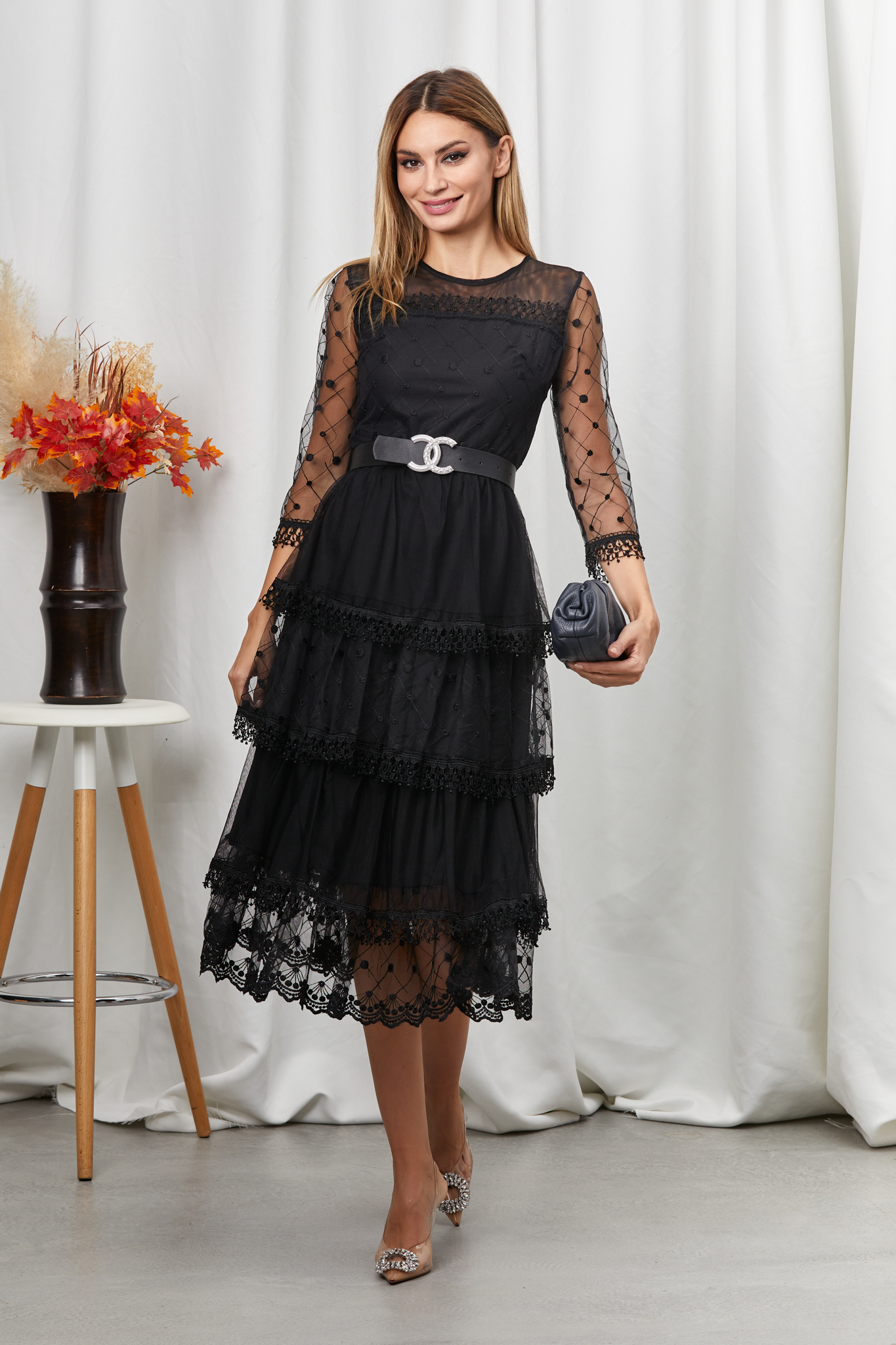 Rochie bellissa neagra
