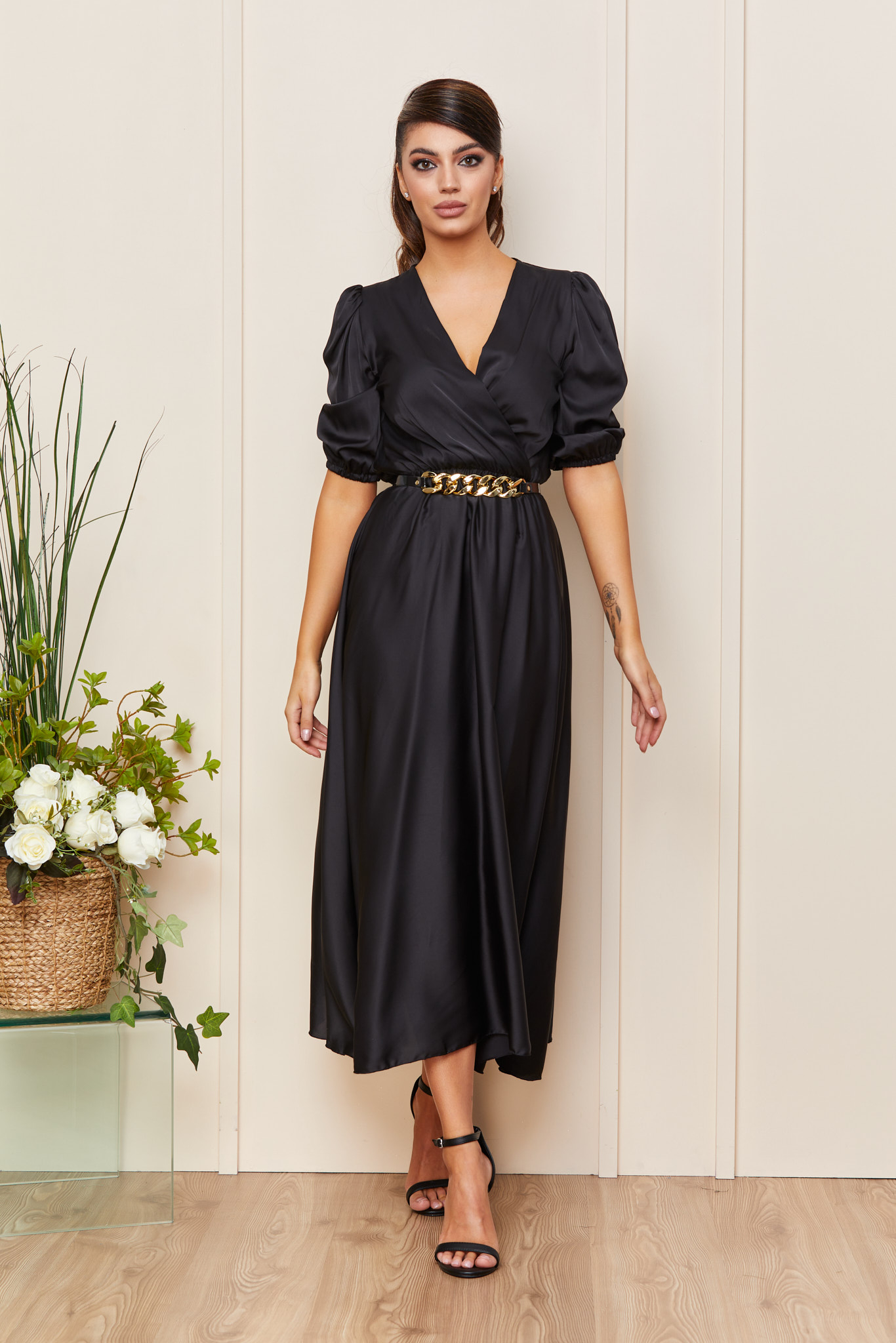 Rochie yolanda neagra