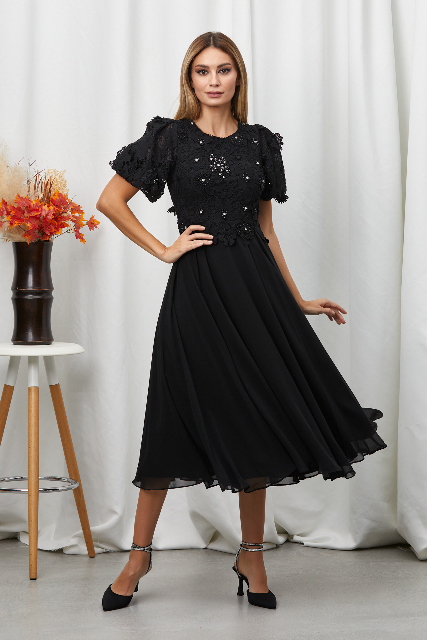 Rochie Anallia Neagra