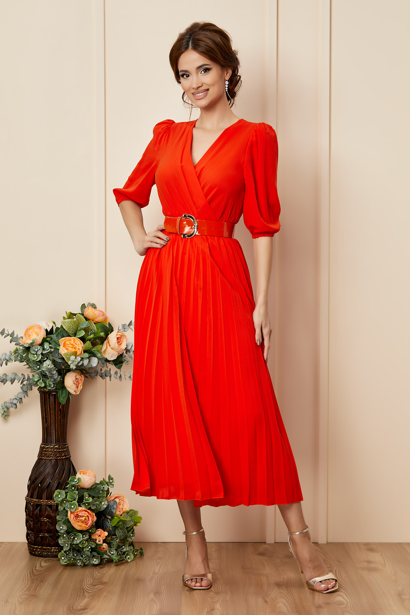 Rochie Larra Orange
