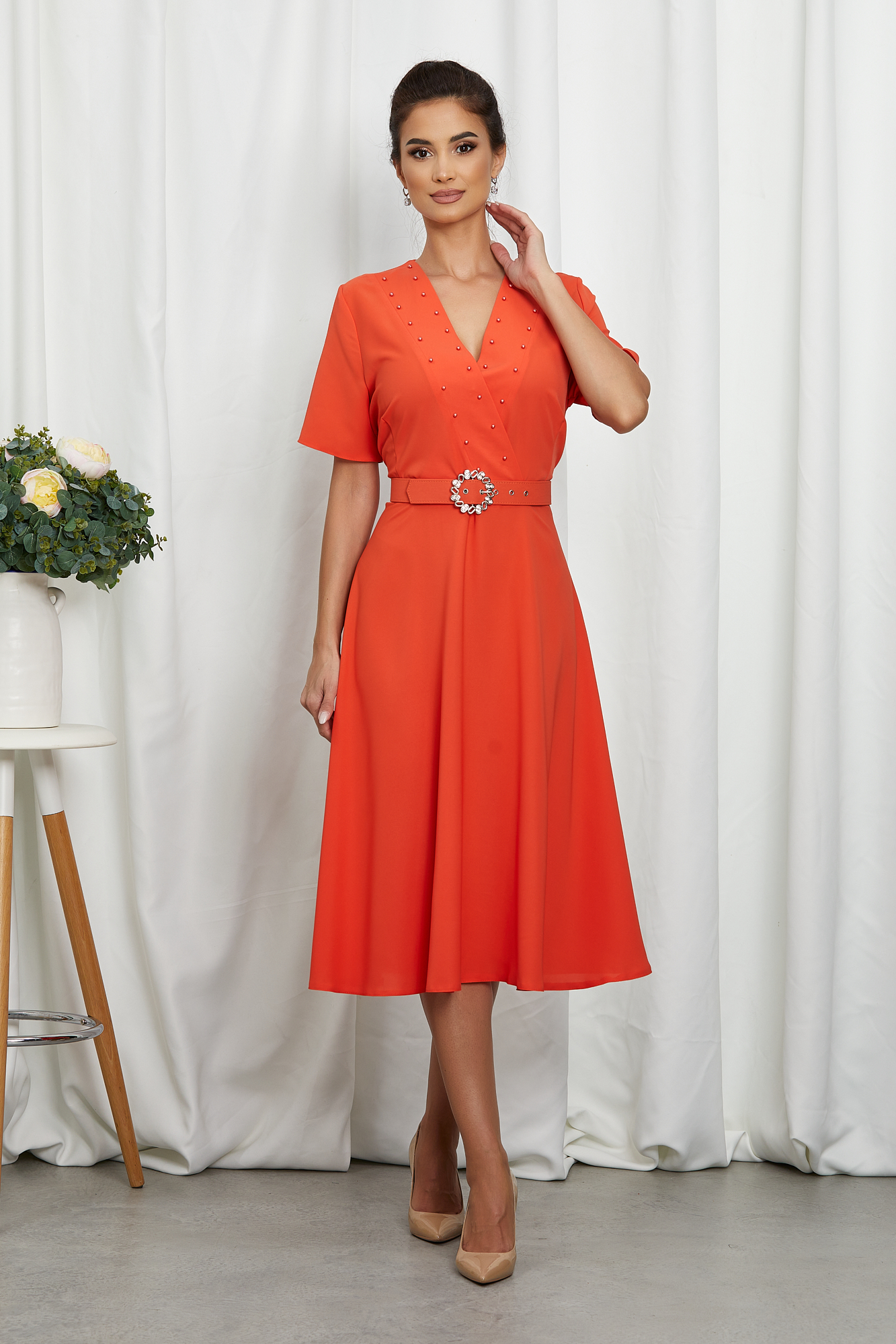 Rochie Holly Orange