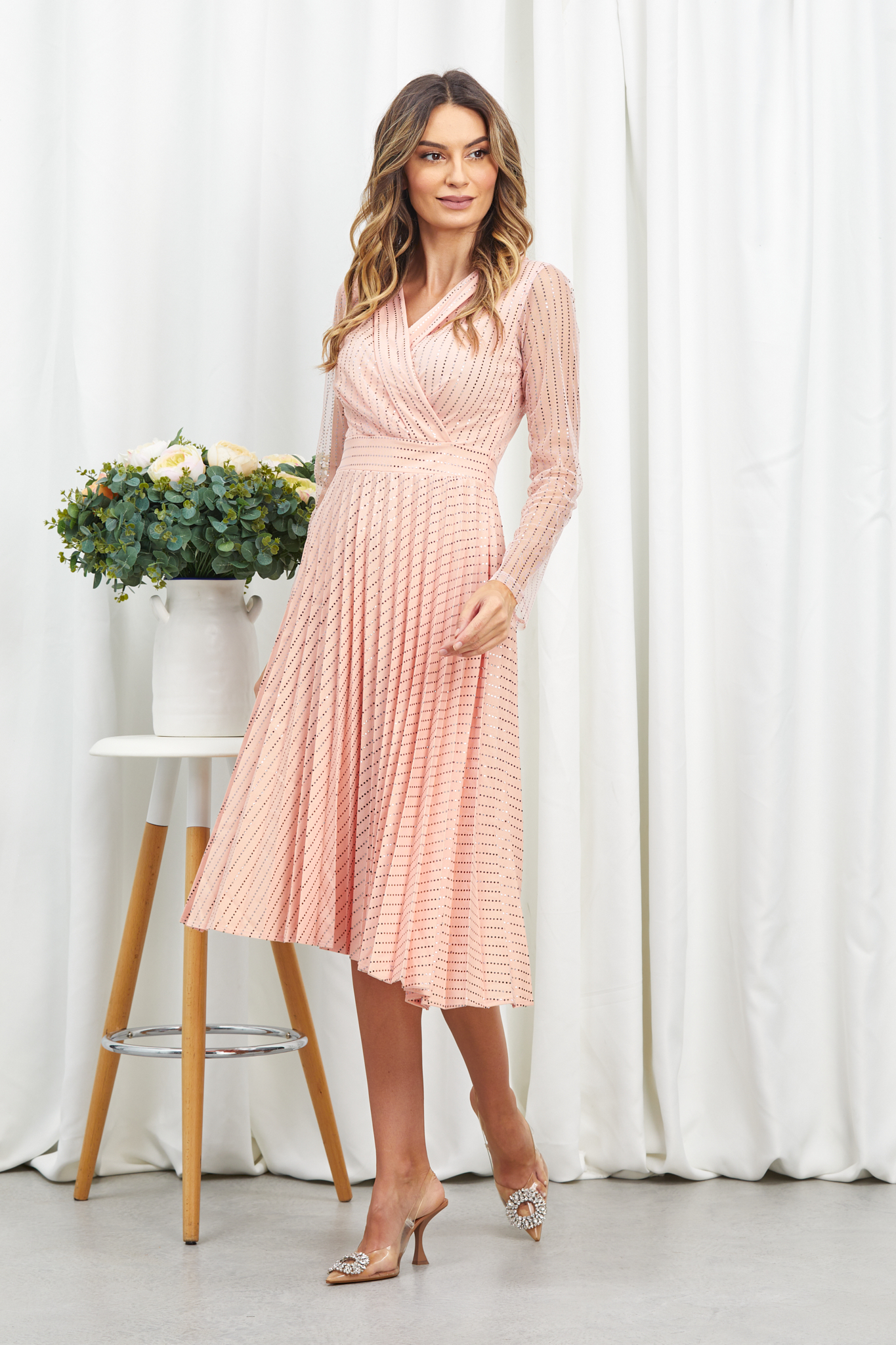 Rochie Anya Peach