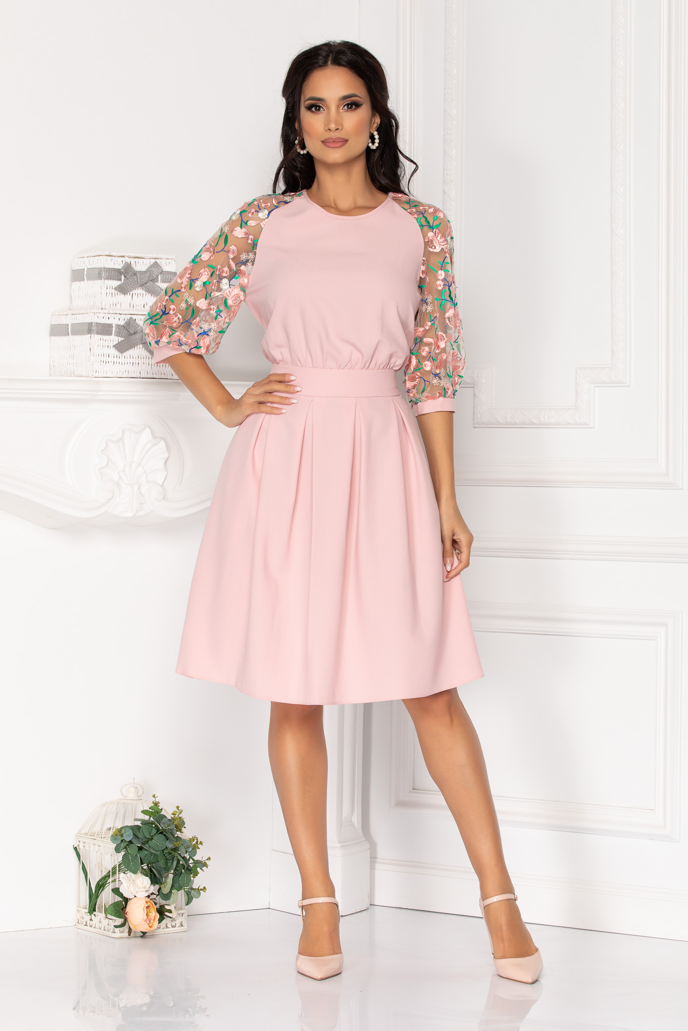 Rochie evans rose