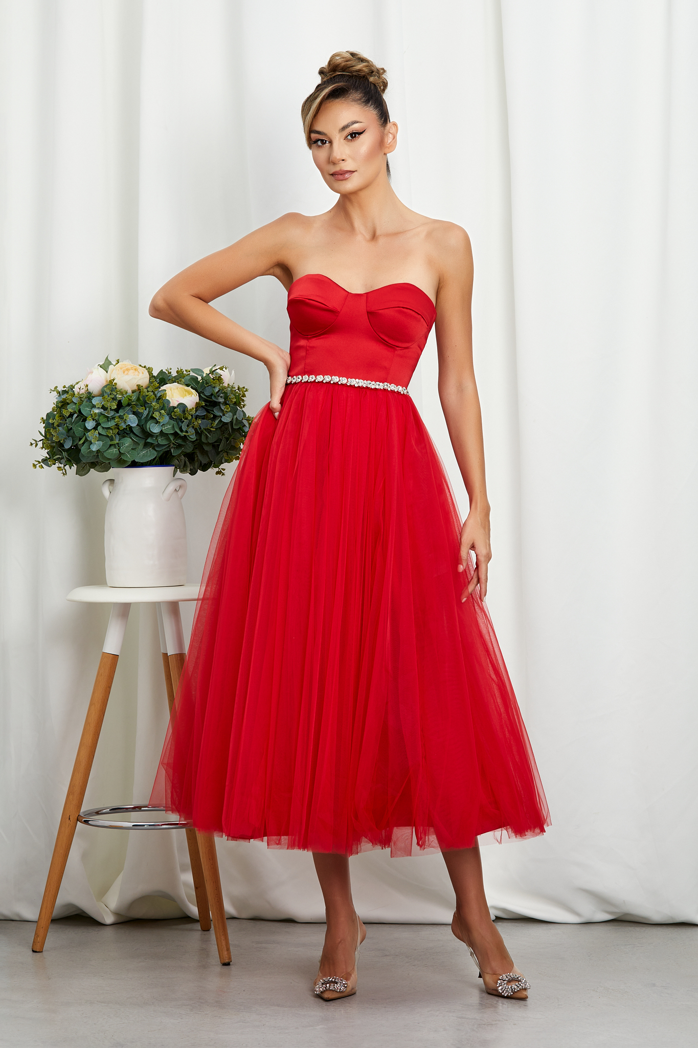 Rochie julieta rosie