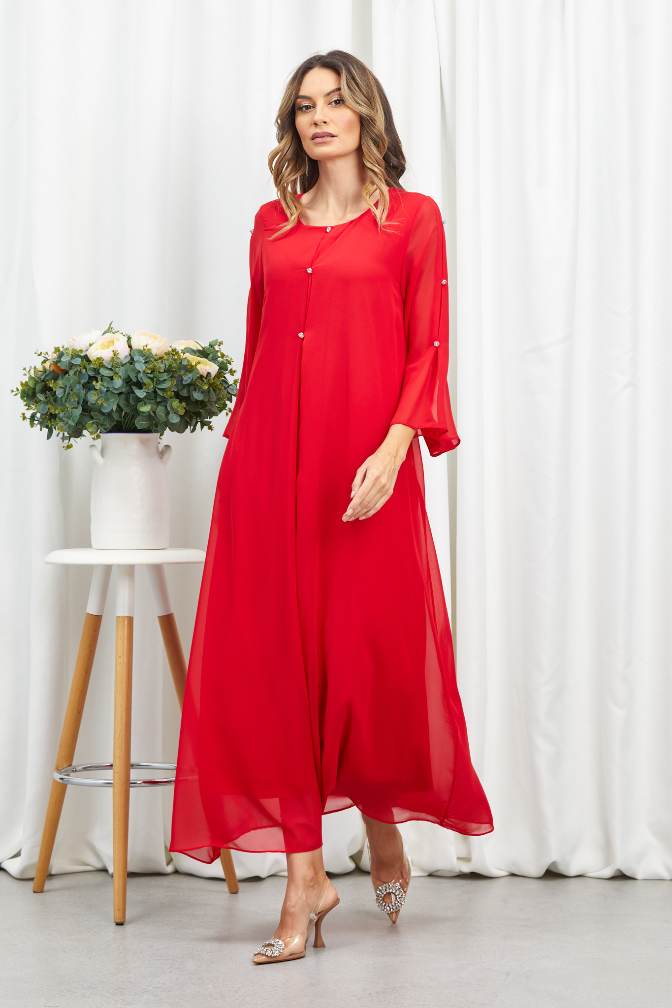 Rochie nazira rosie