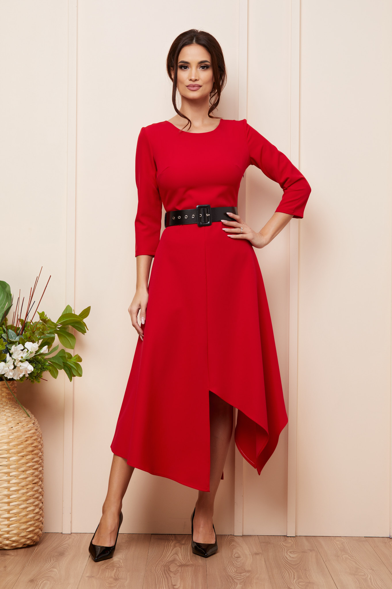 Rochie kalina rosie