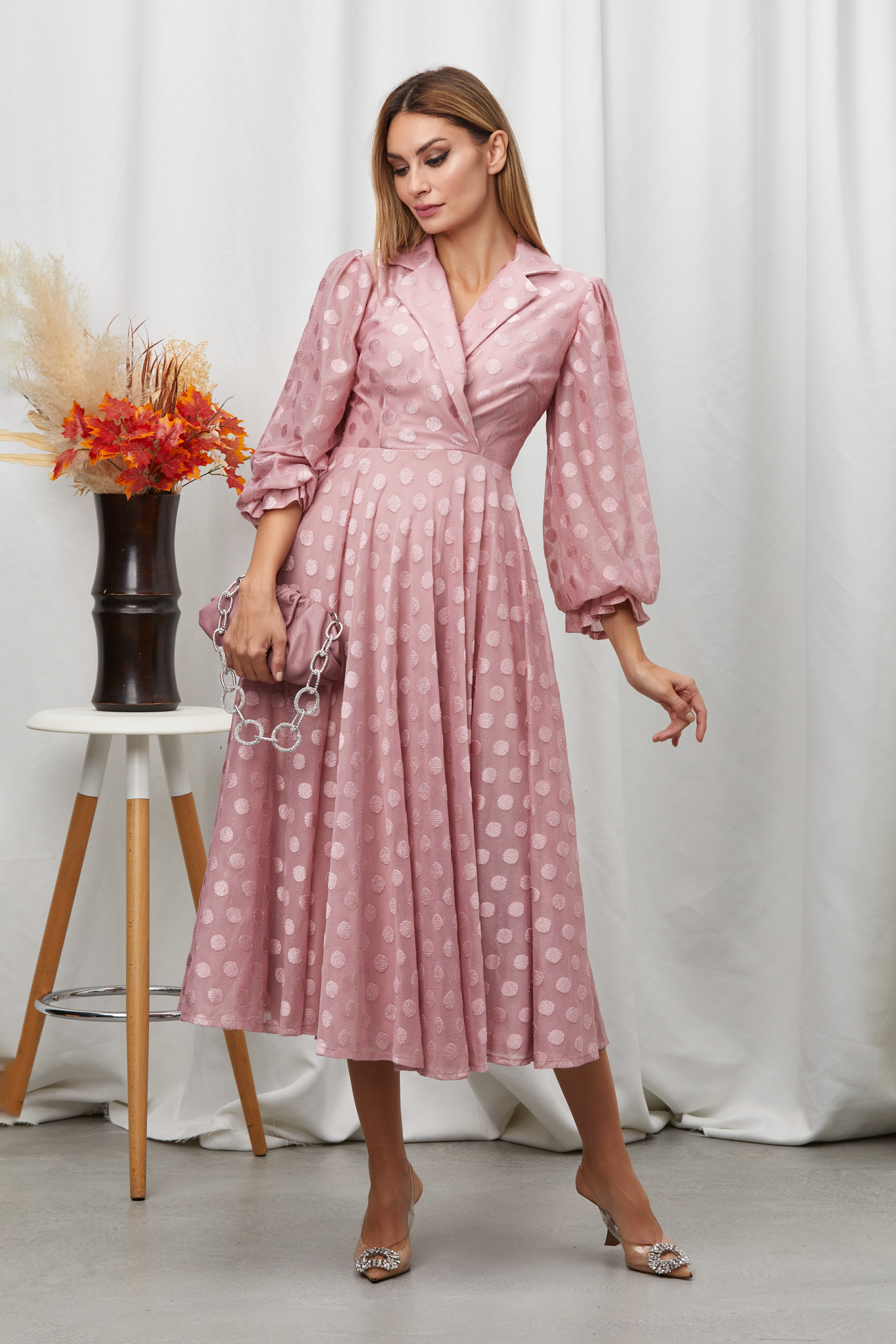 Poze Rochie Venice Roz