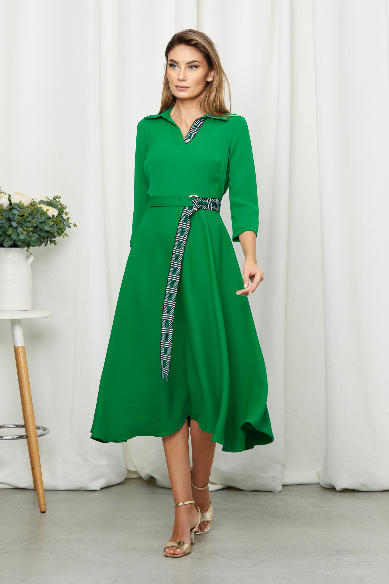 Rochie Saskia Verde