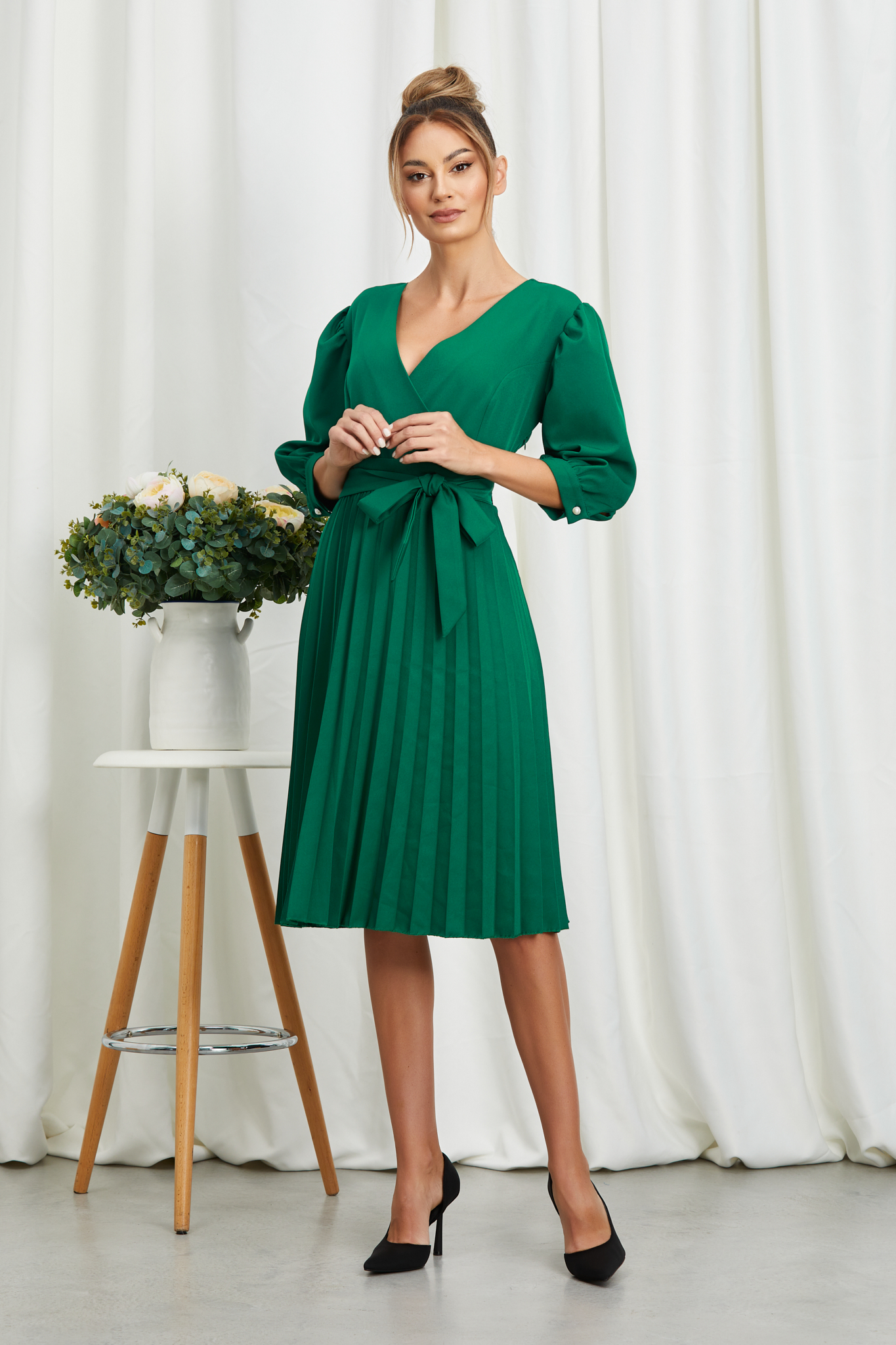 Rochie Aurelia Verde