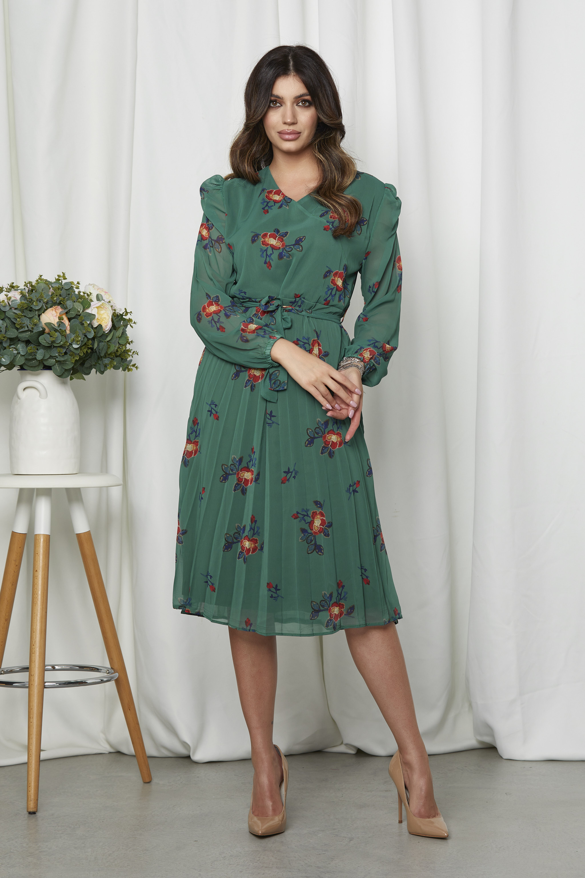 Rochie madelyn verde