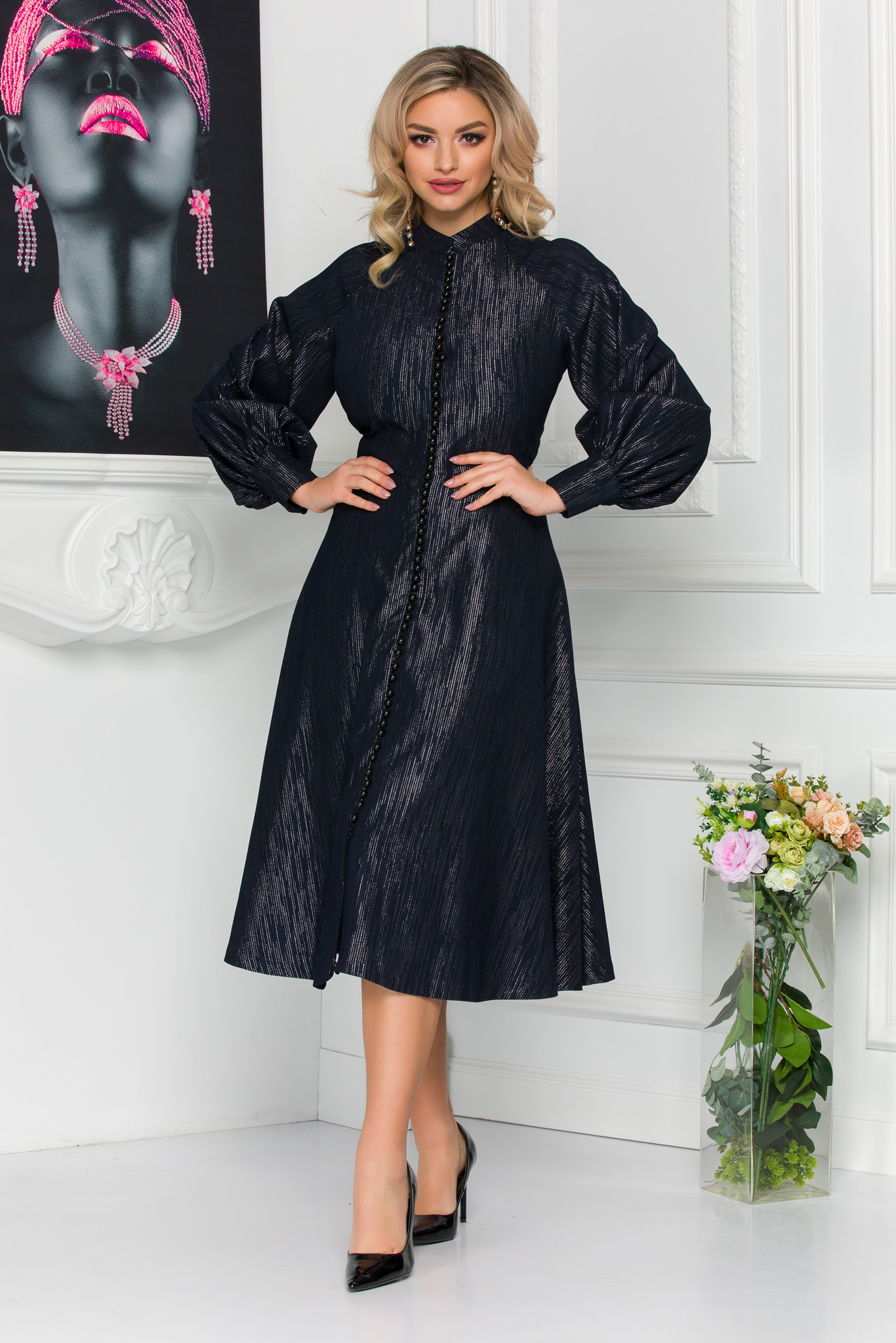 Rochie adda bleumarin