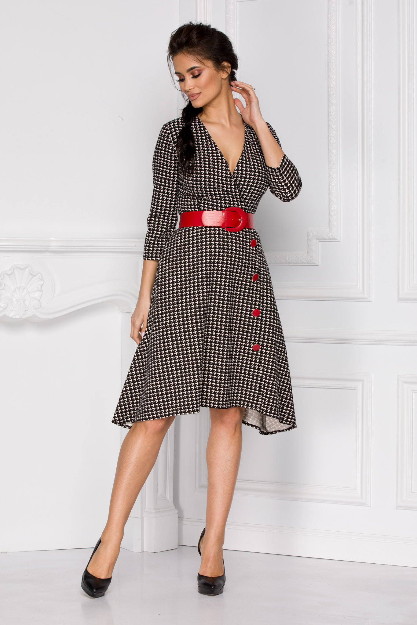Rochie albertina neagra