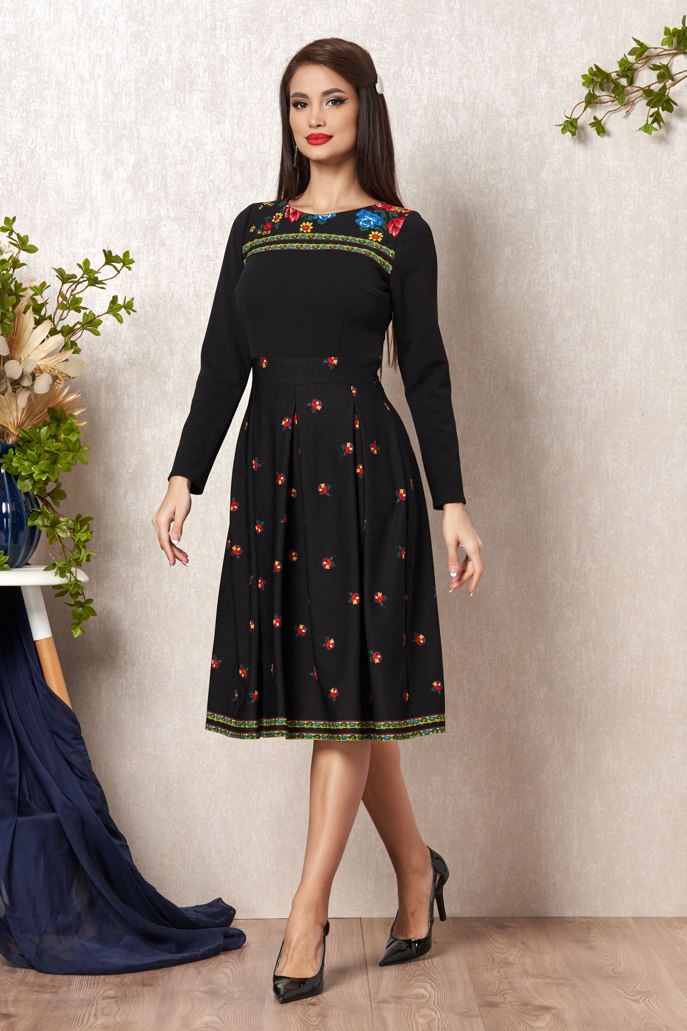 Rochie moze vienna neagra