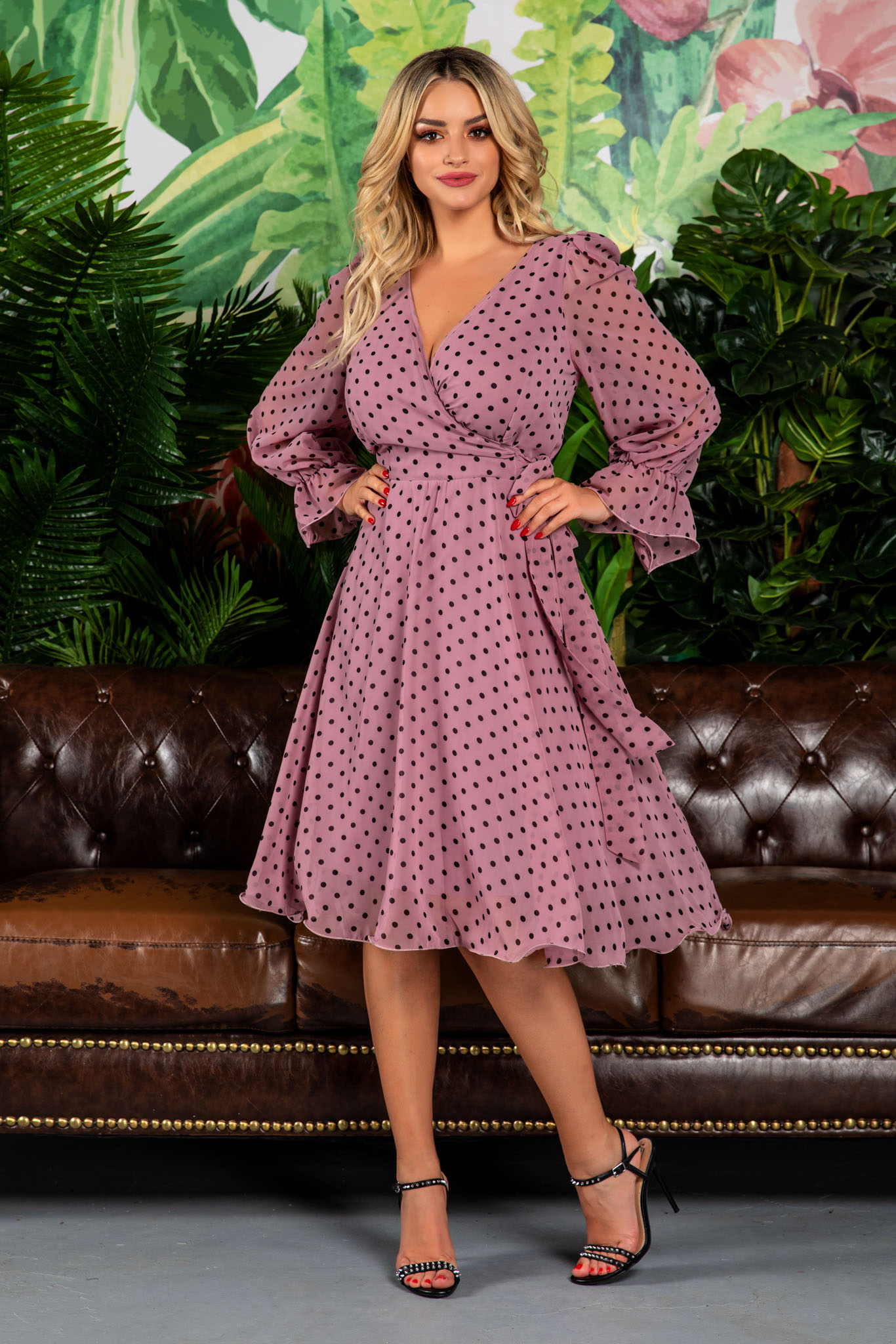 Rochie simine lila