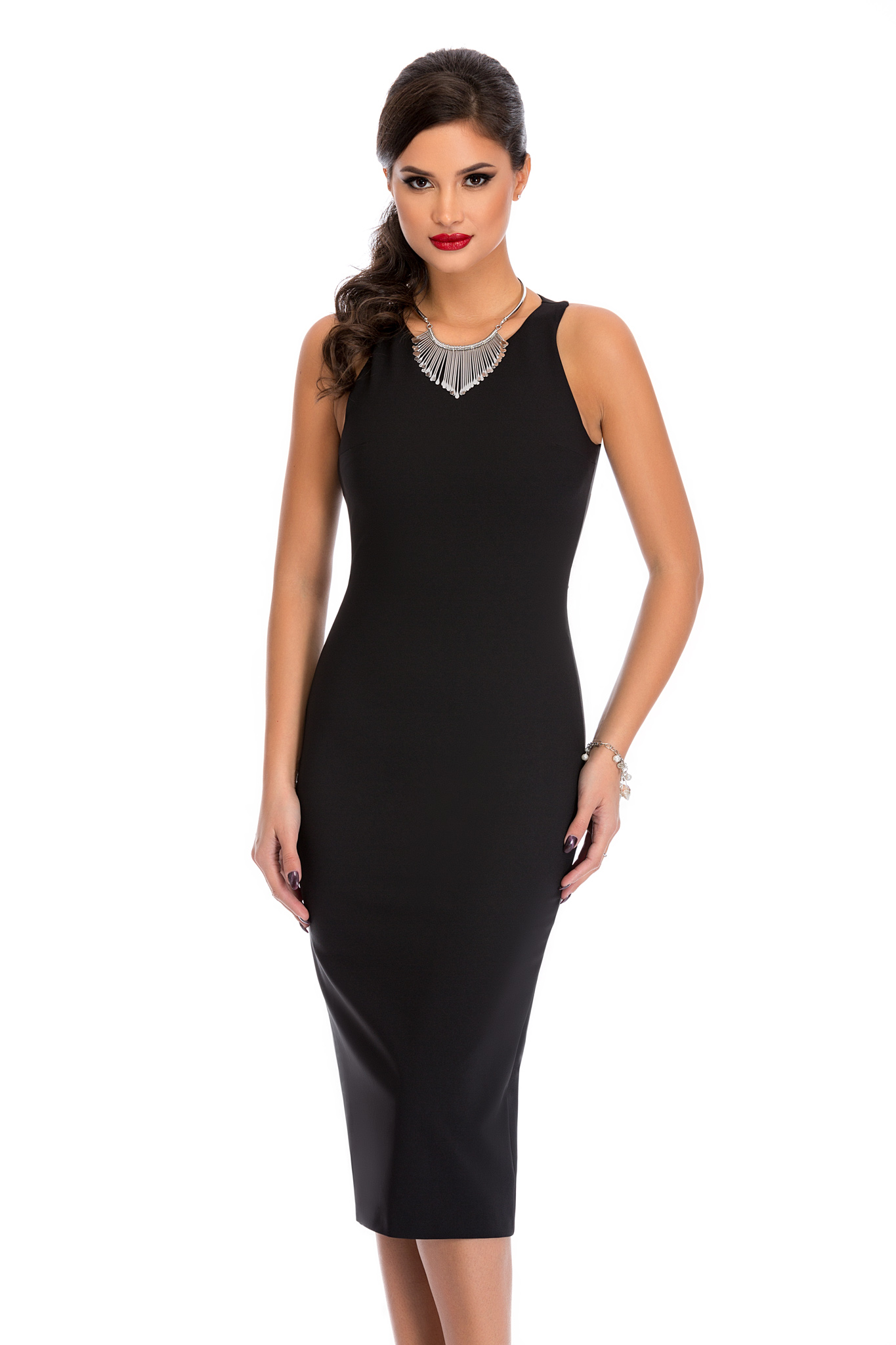 rochie malvina neagra