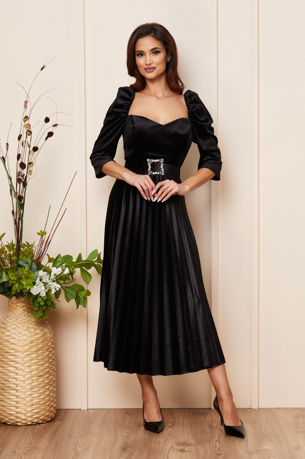 Rochie margarett neagra