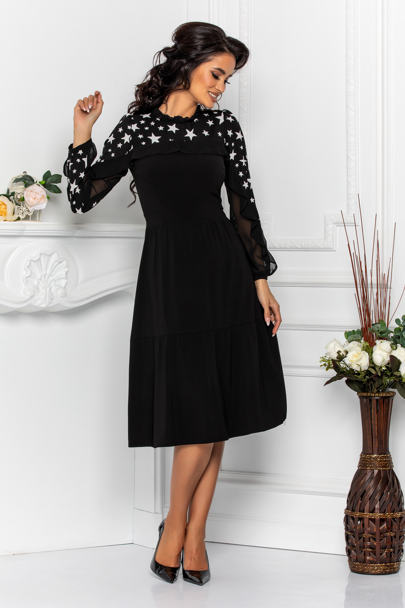 Rochie Moze Lindy Neagra